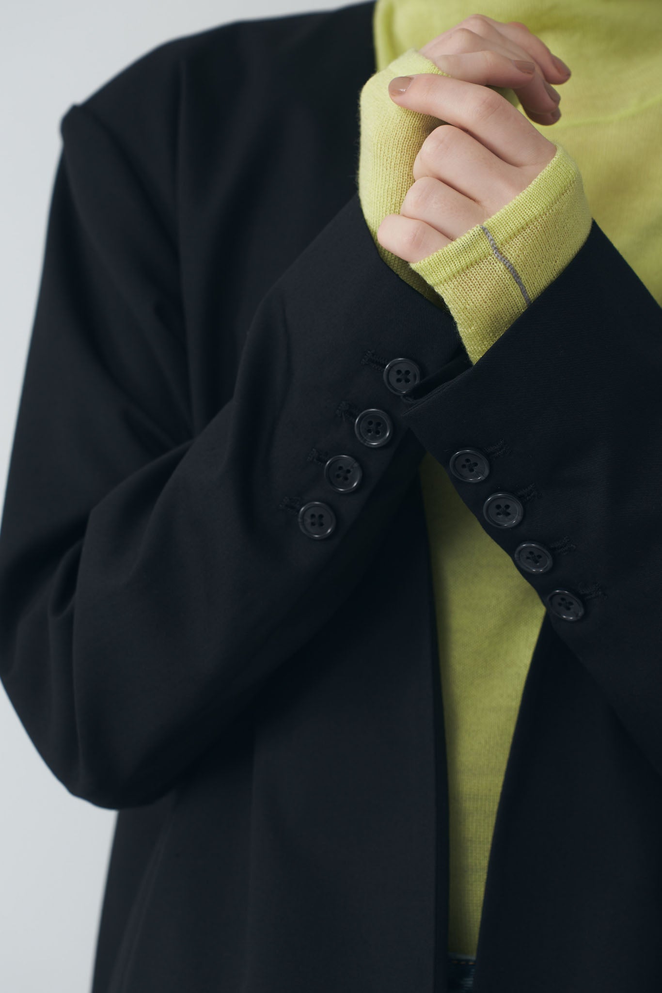 TR Collarless Jacket