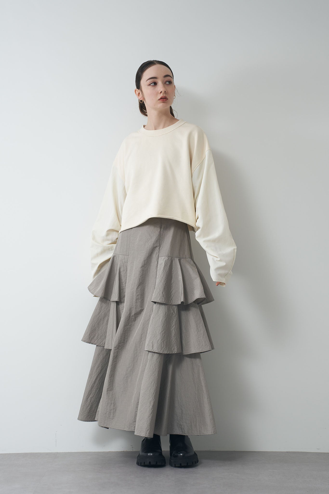Nylon Combi Sweat