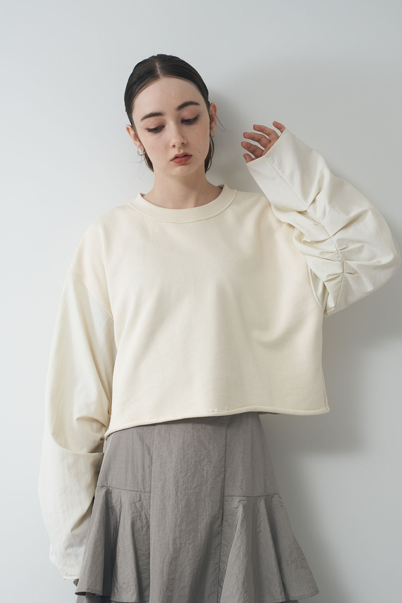 Nylon Combi Sweat
