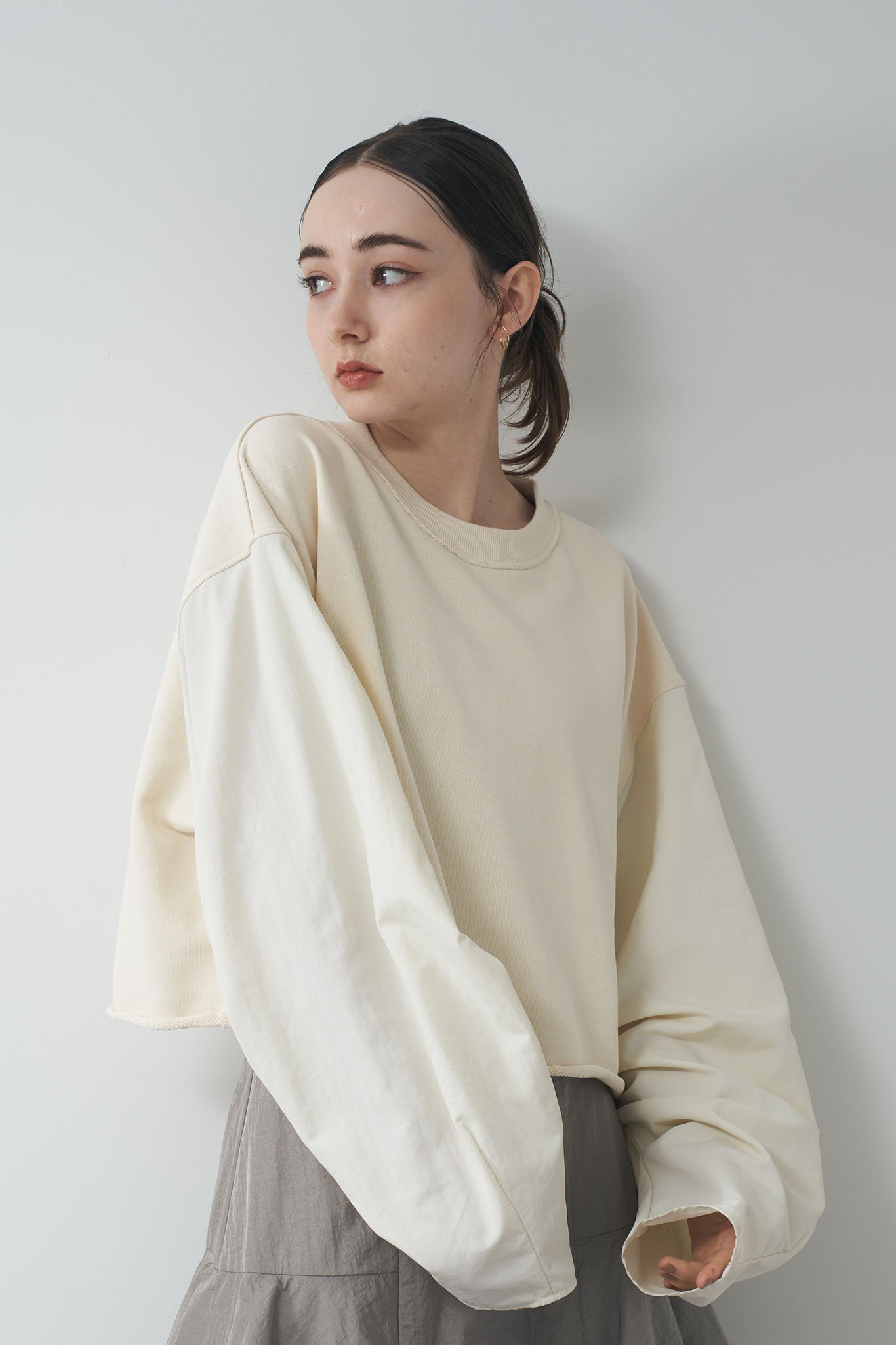 Nylon Combi Sweat