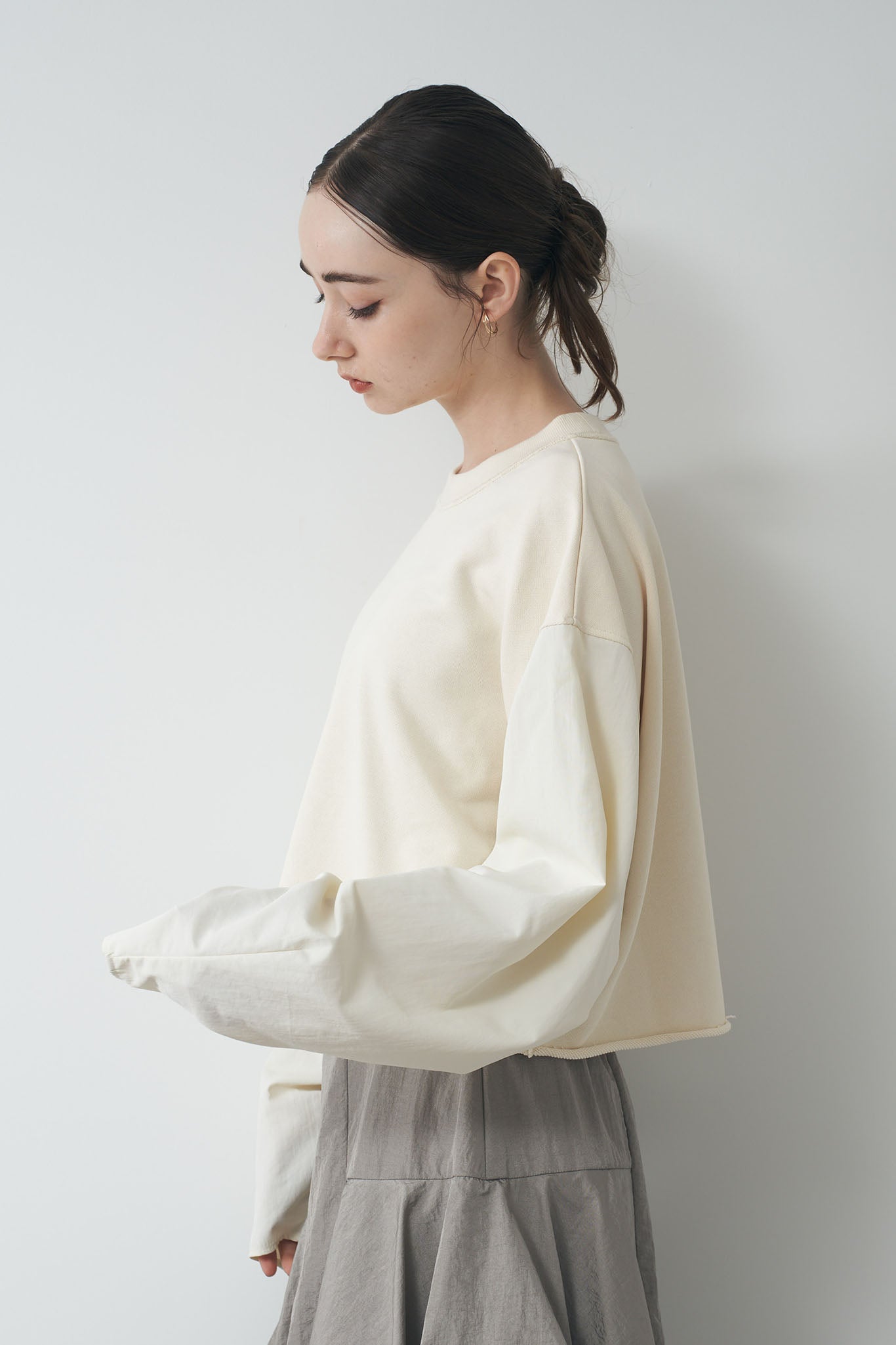 Nylon Combi Sweat