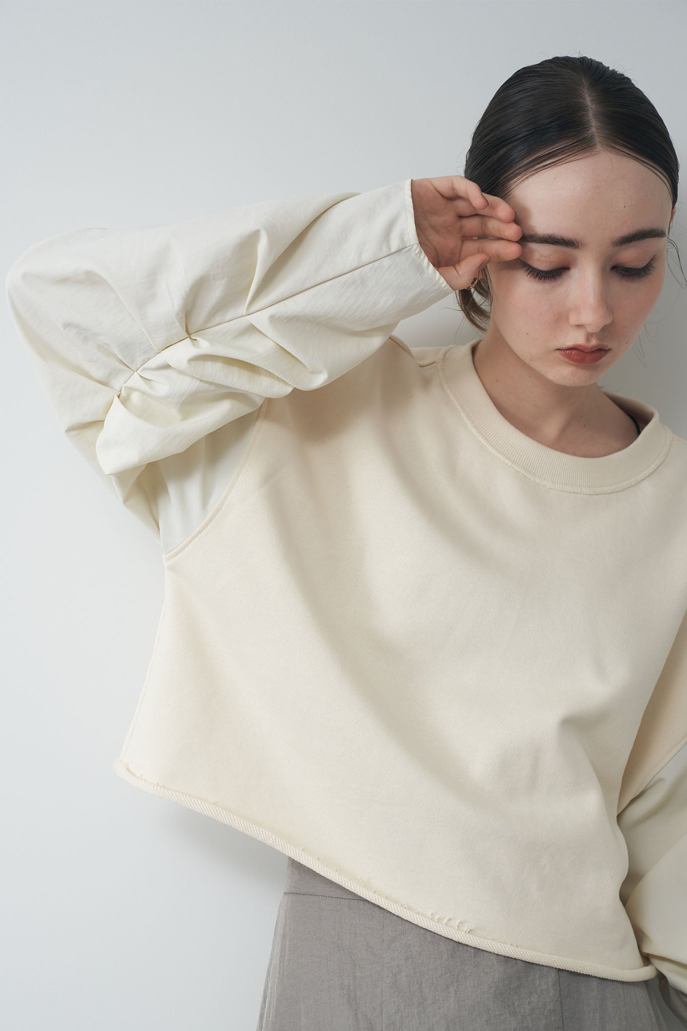 Nylon Combi Sweat