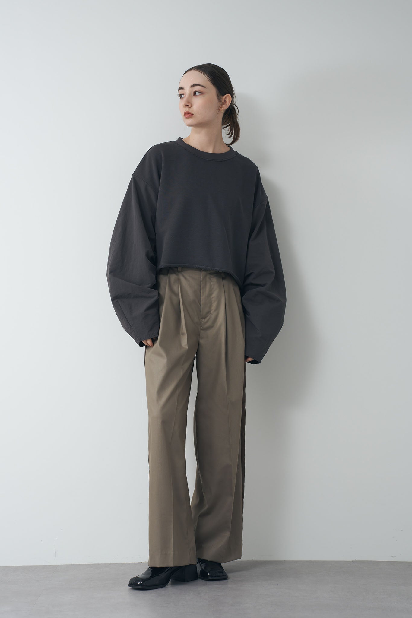 Nylon Combi Sweat