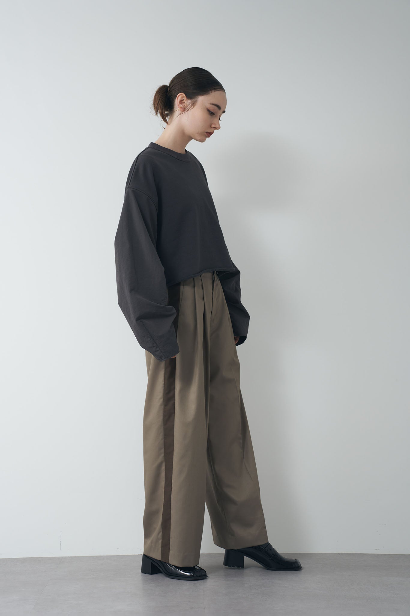 Nylon Combi Sweat