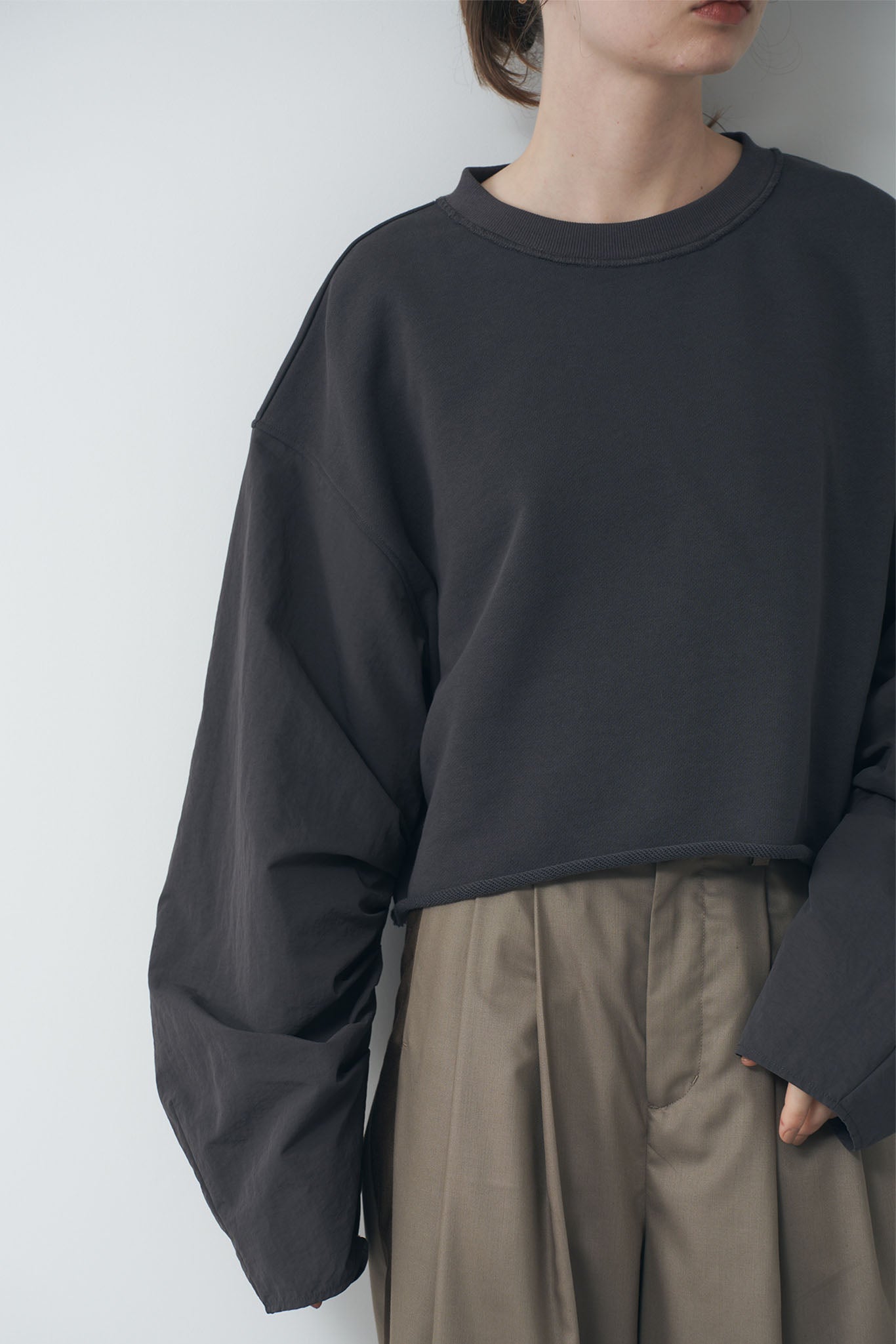 Nylon Combi Sweat