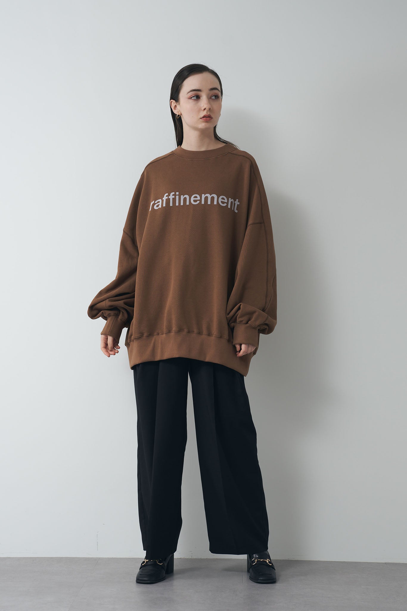 Logo print sweatshirt