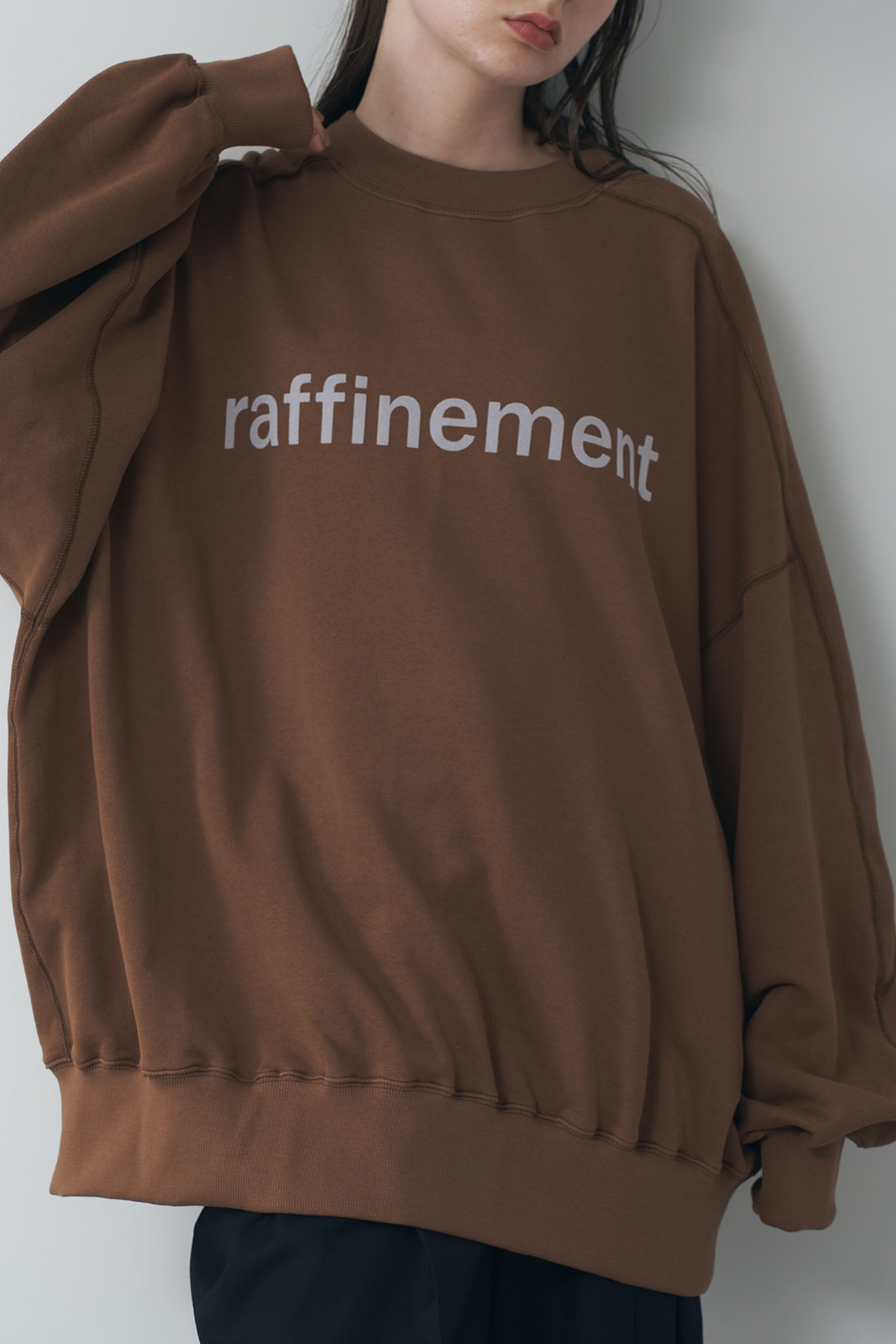 Logo print sweatshirt