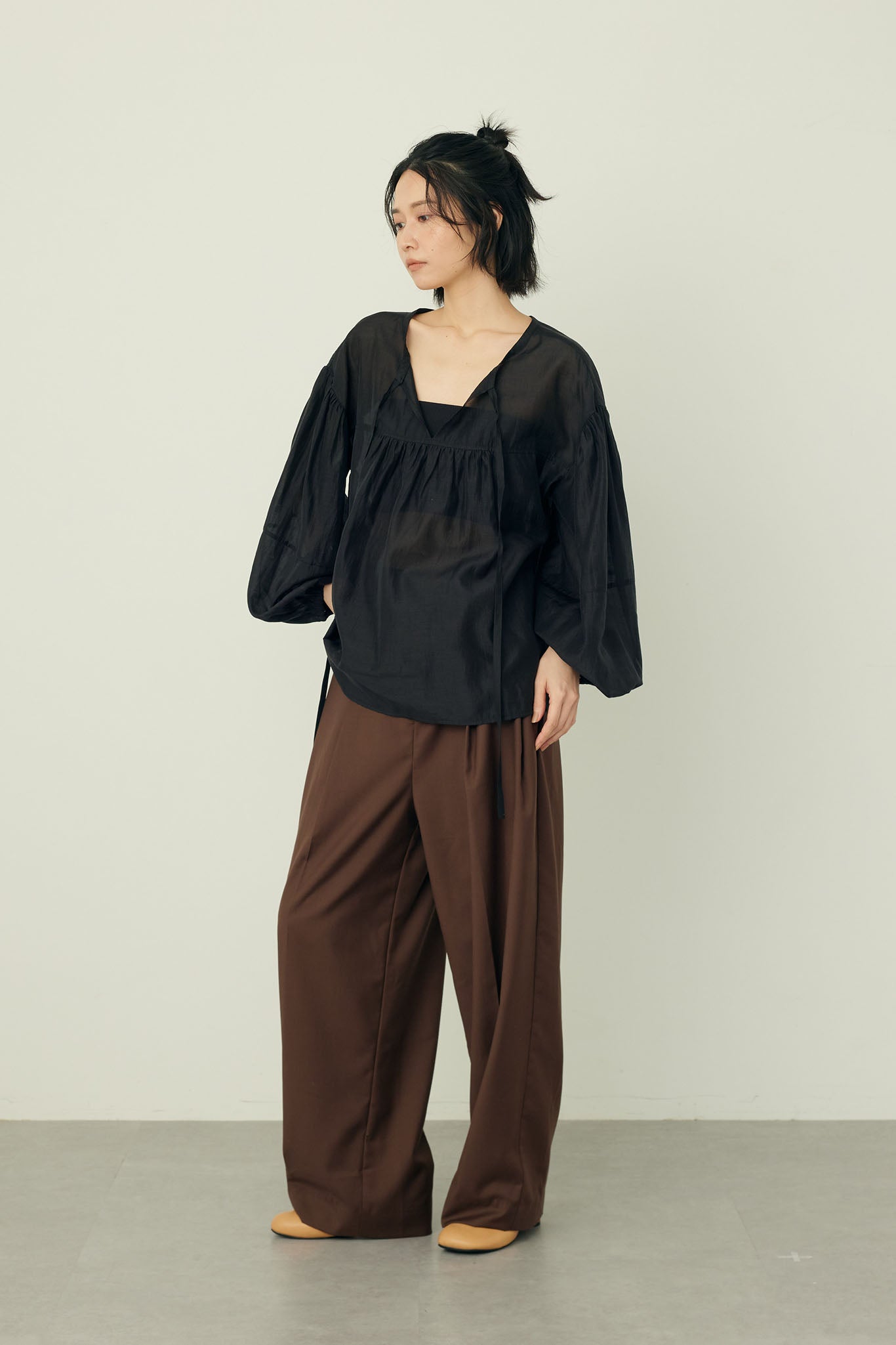 2WAYシアブラウス