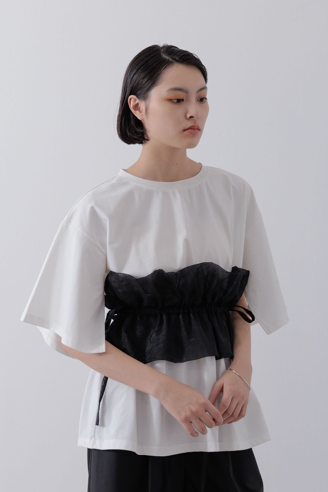 Organdy bustier top