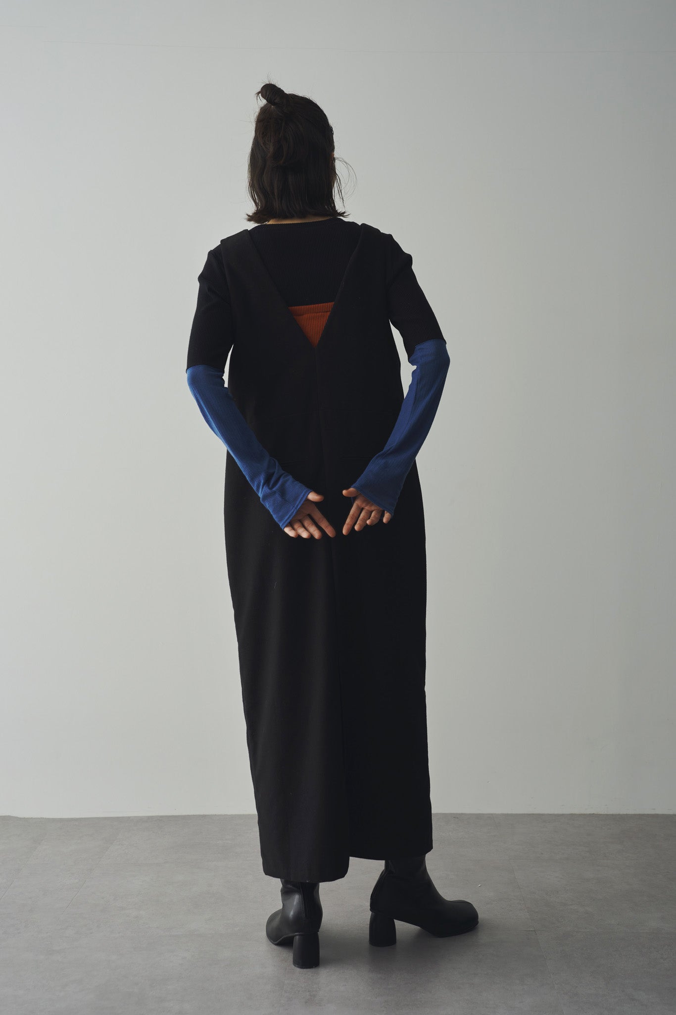 Bicolor ribbed top