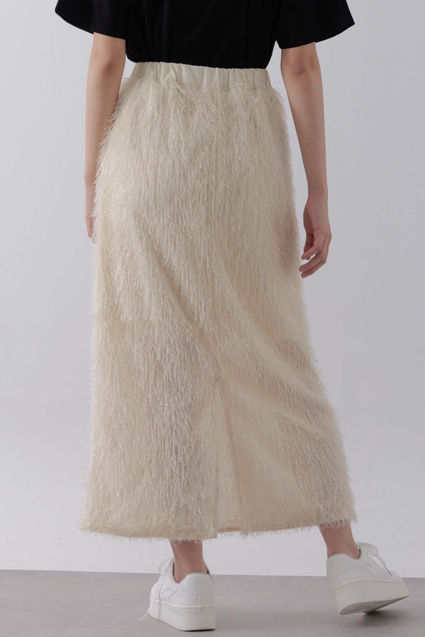 Shaggy skirt