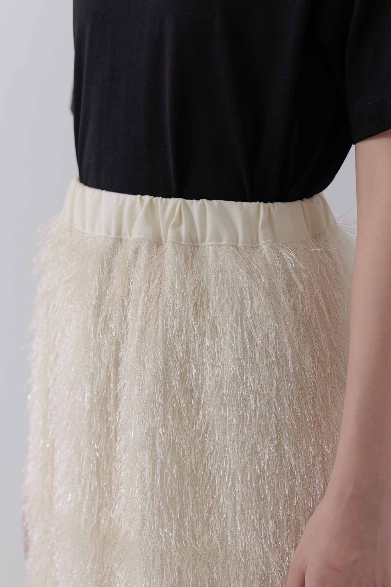 Shaggy skirt