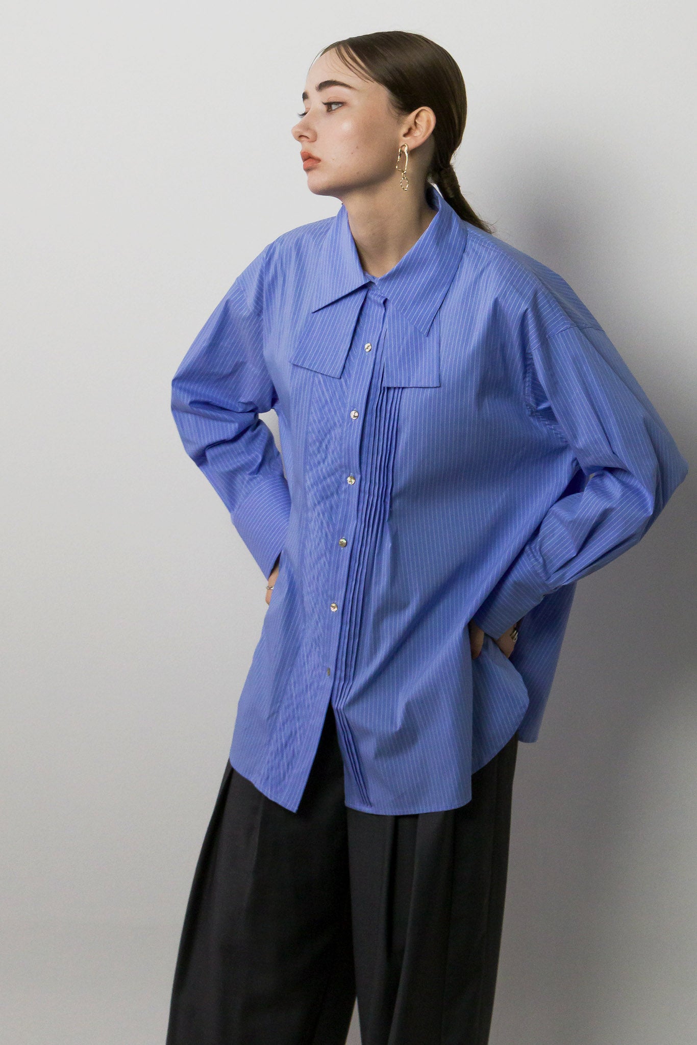 Pintuck design shirt