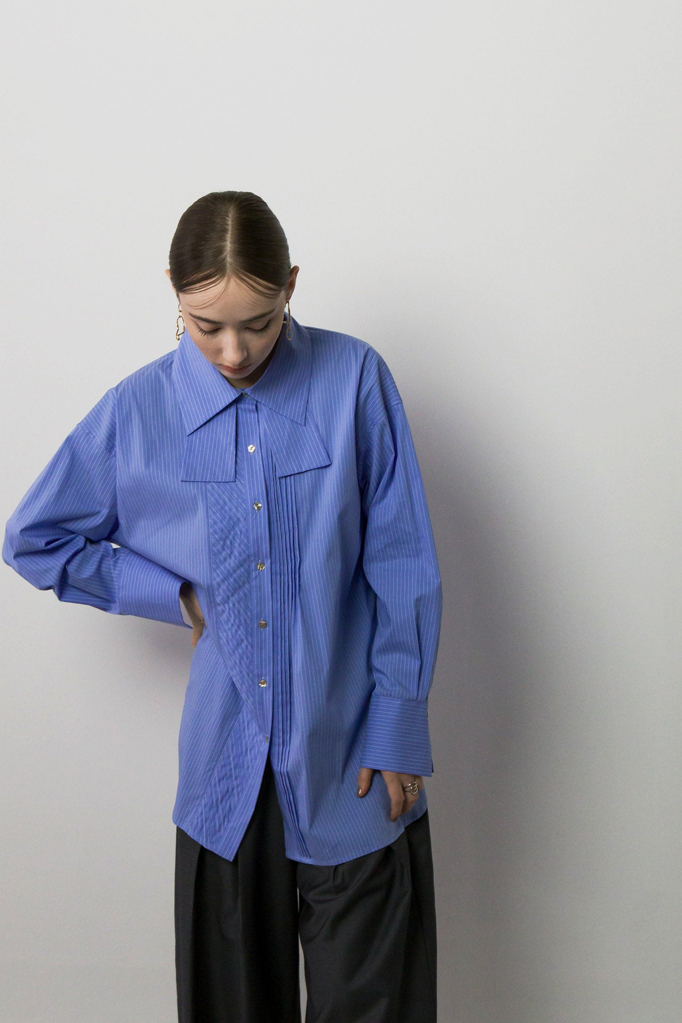 Pintuck design shirt