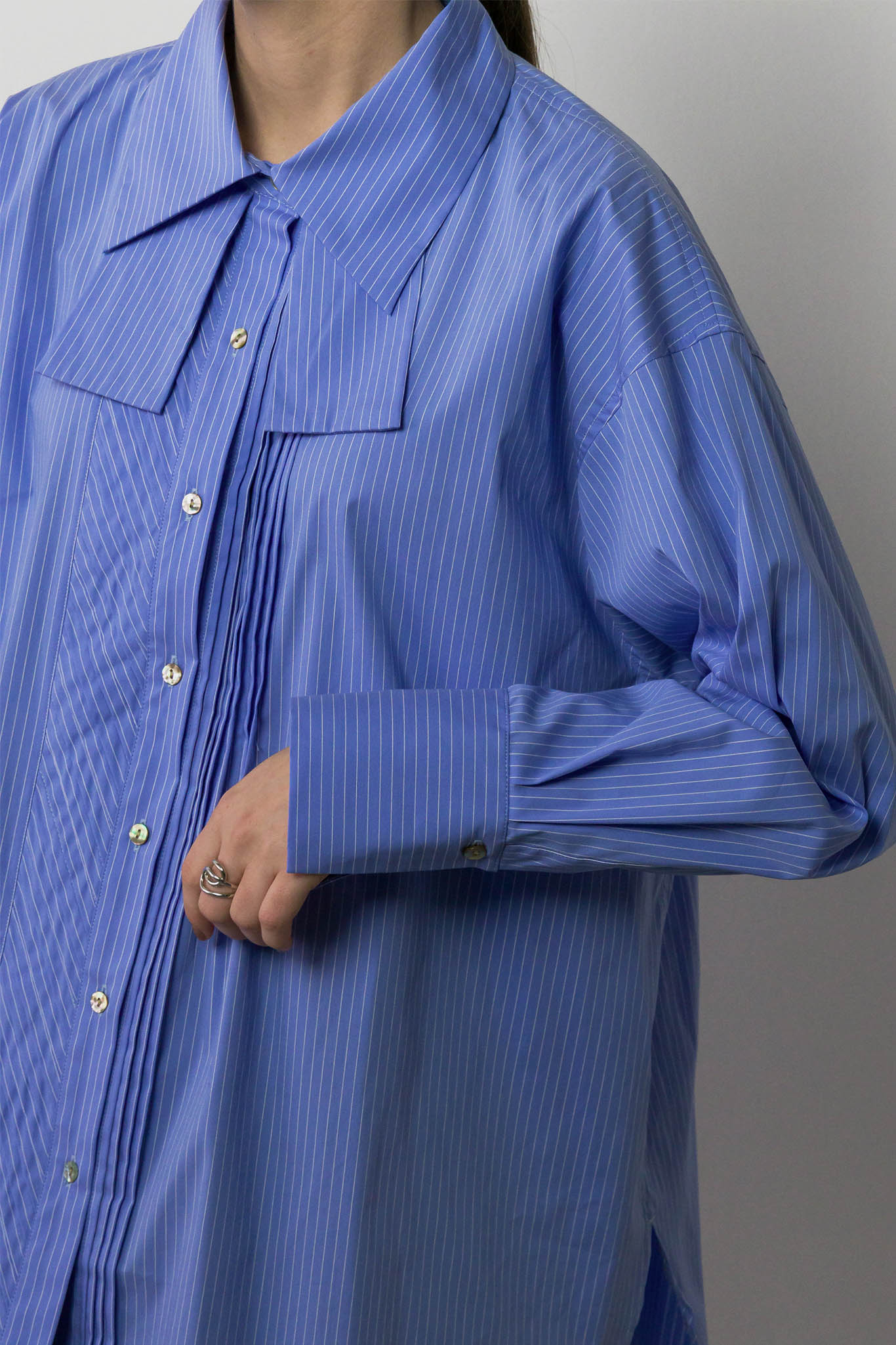 Pintuck design shirt