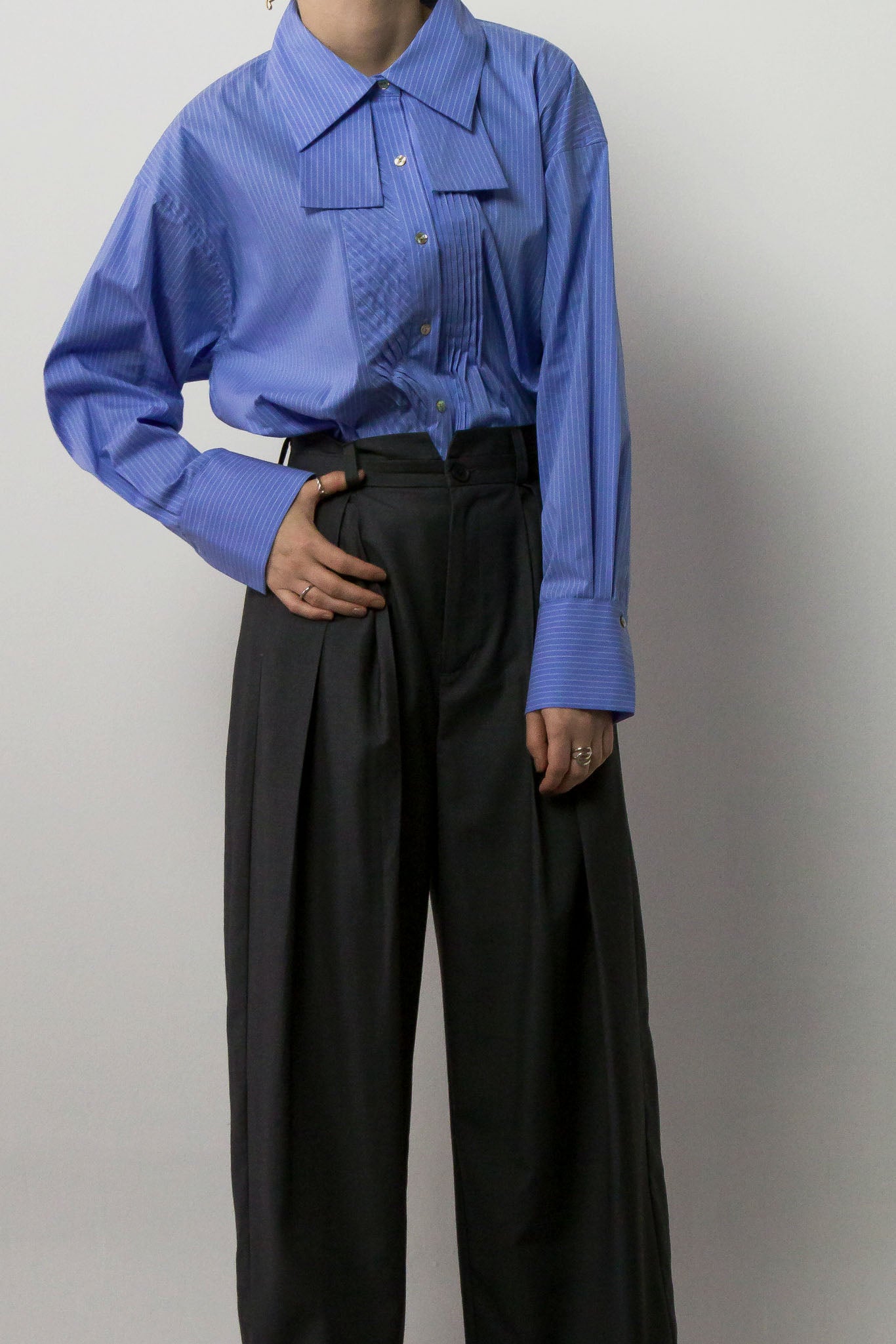 Pintuck design shirt