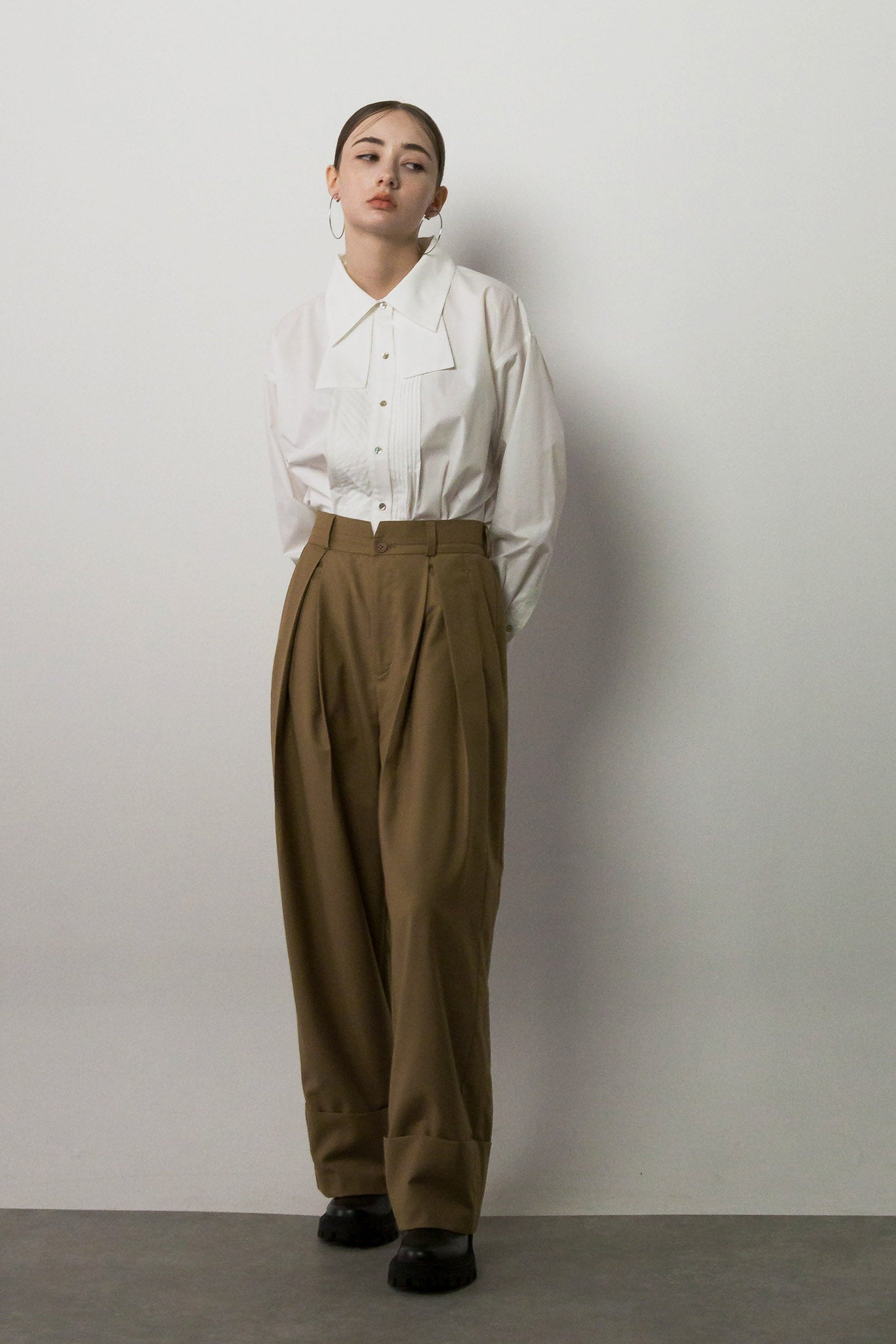 Pintuck design shirt