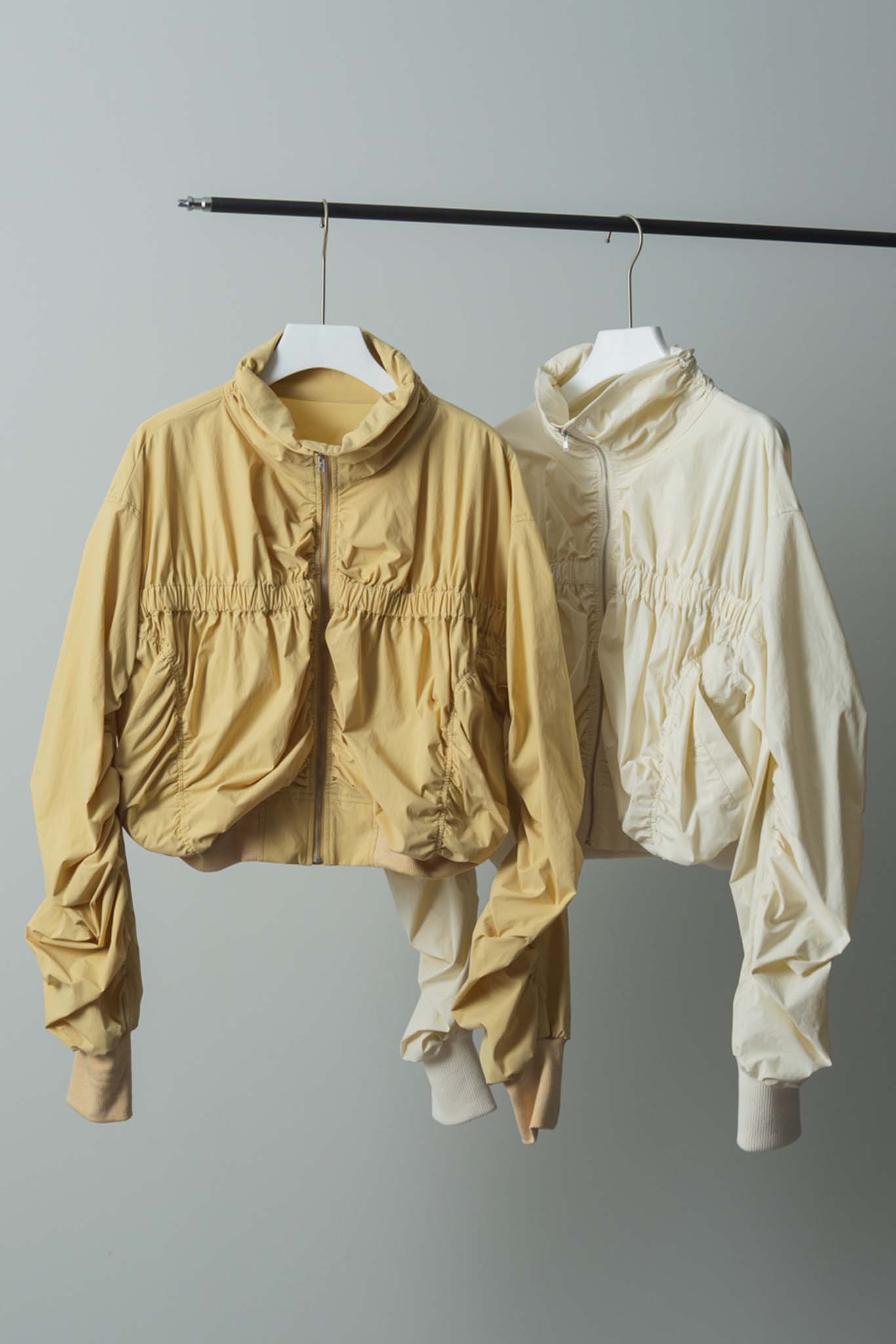 クロップドギャザーブルゾン