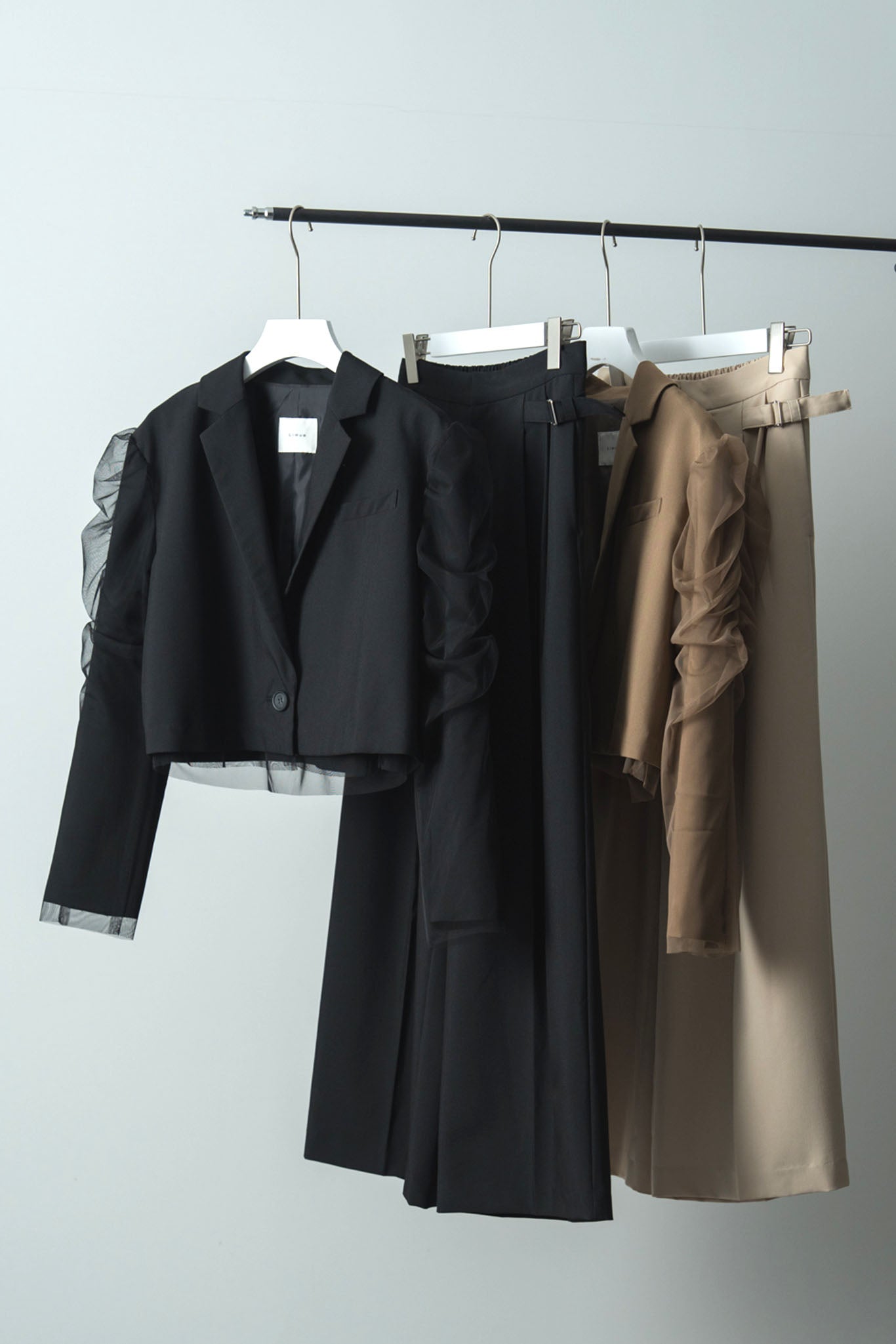 チュールドッキングスペンサージャケット