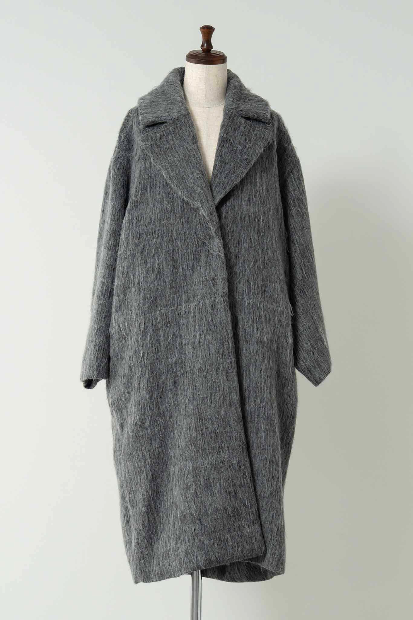 シャギーチェスターコート