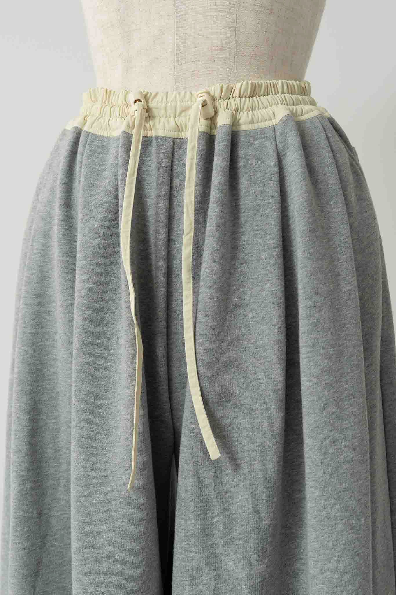 【予約】スエットワイドパンツ