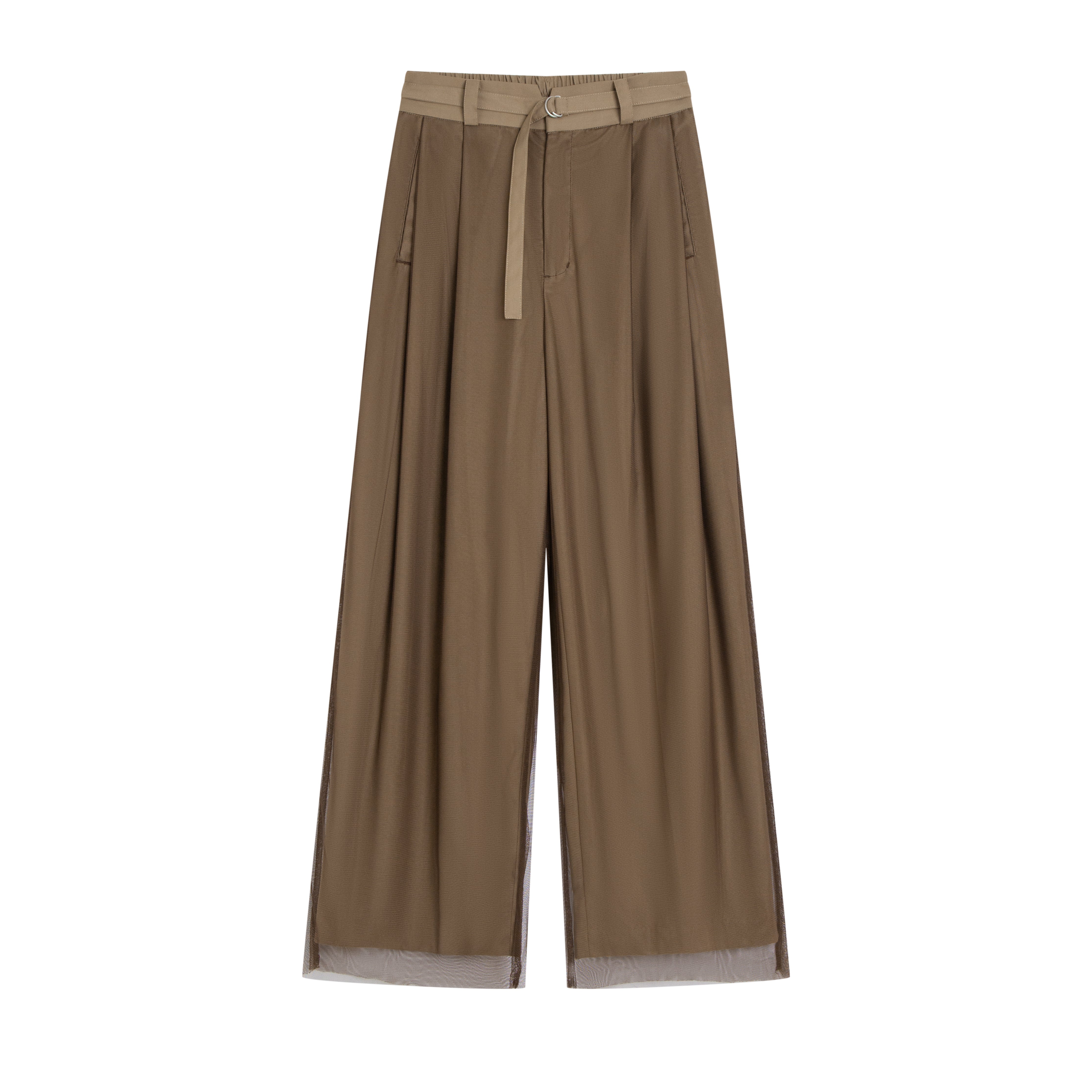 シアレイヤードパンツ