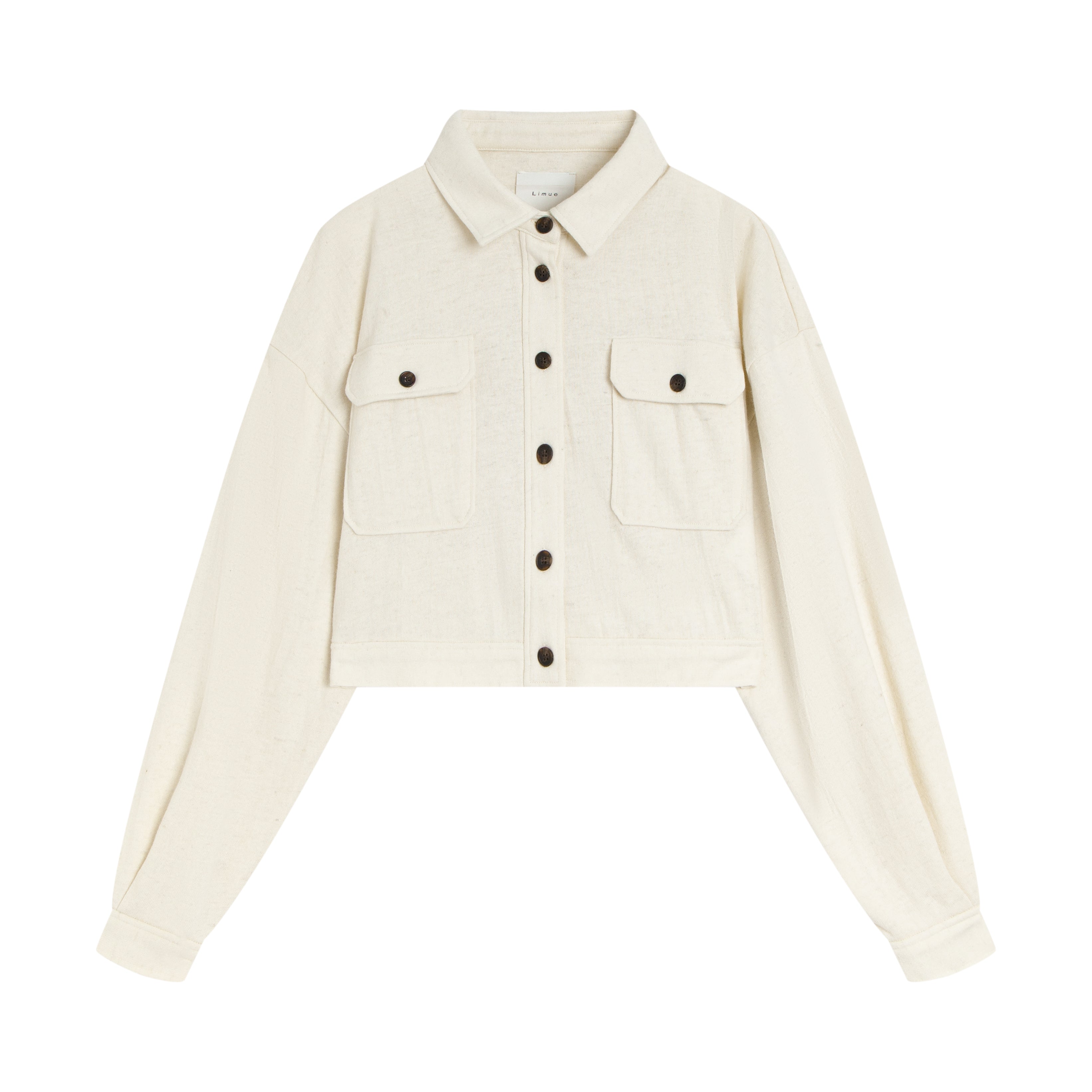 Brushed short blouson