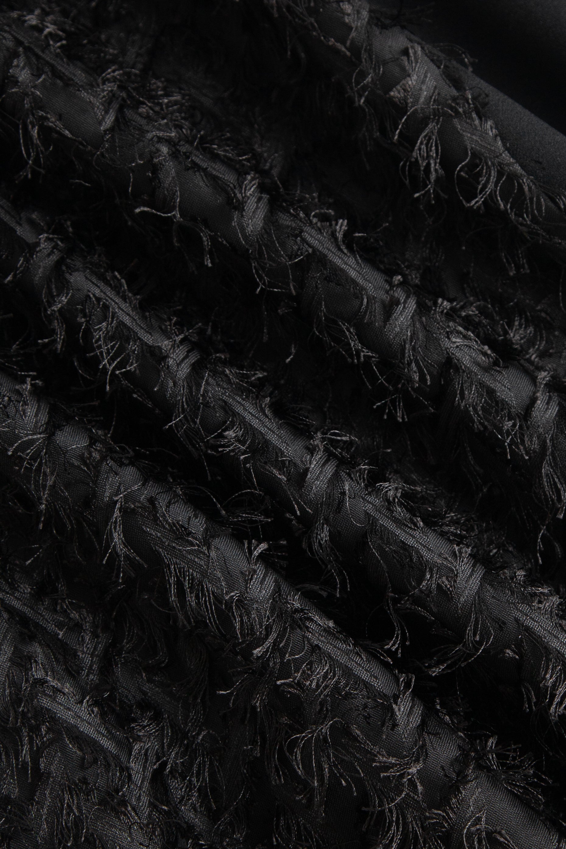 Cut jacquard dress