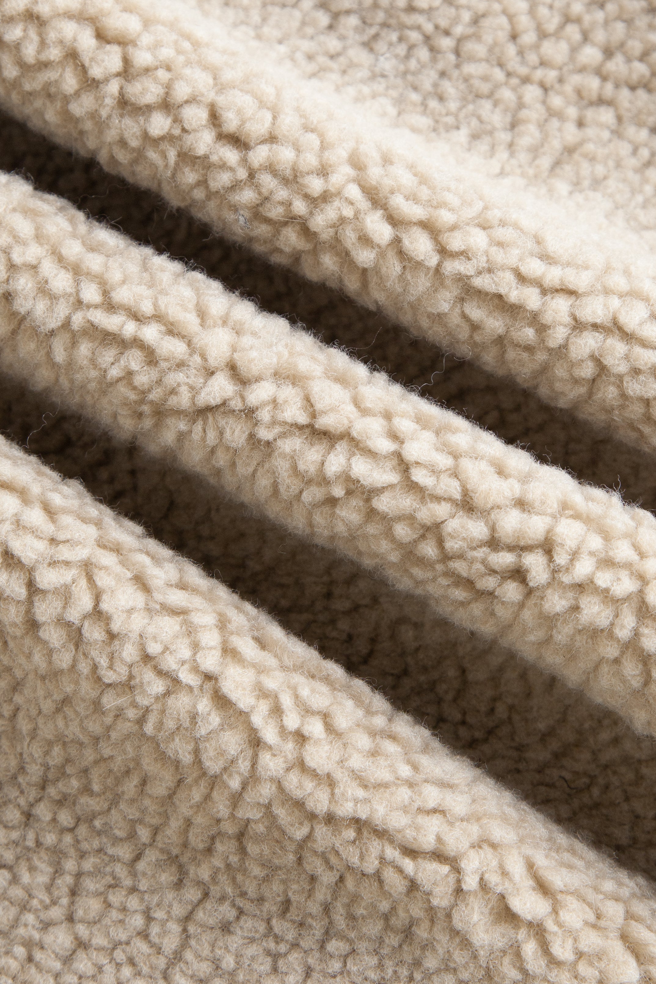 ボアコンビ中綿ブルゾン