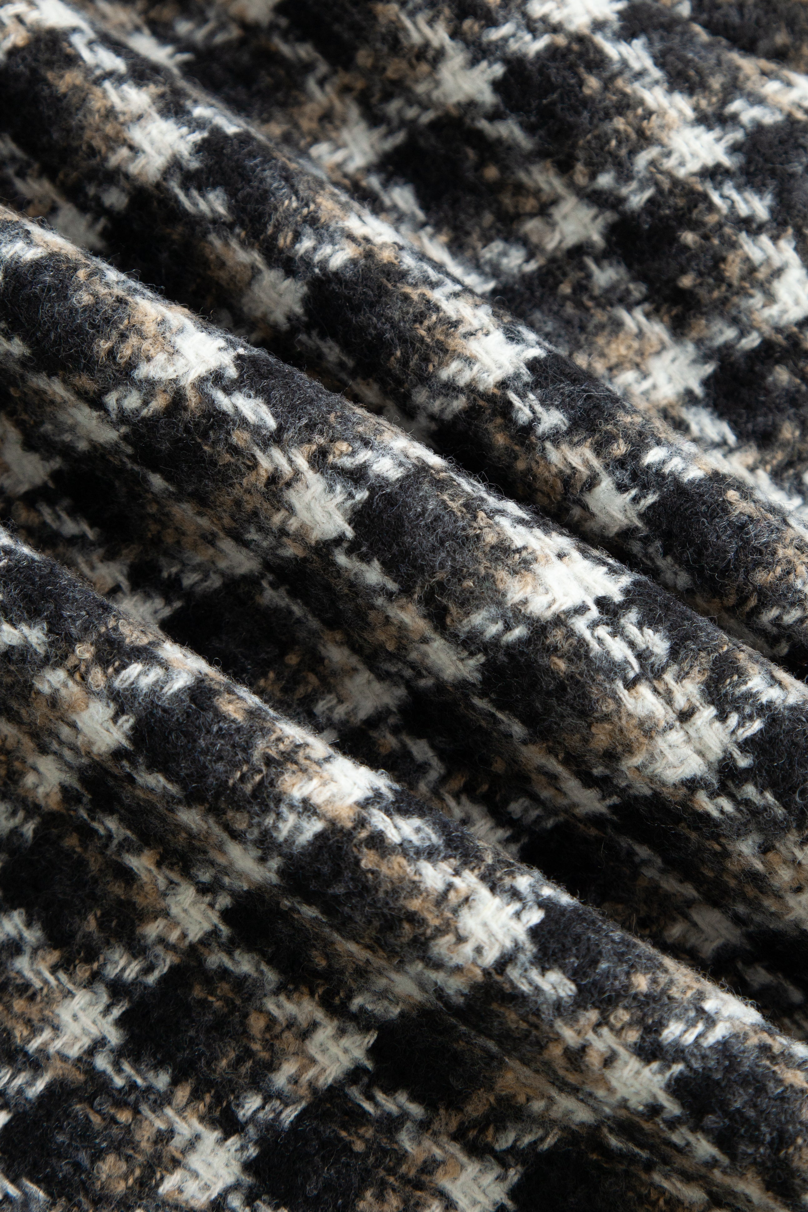 クロップドノーカラーコート