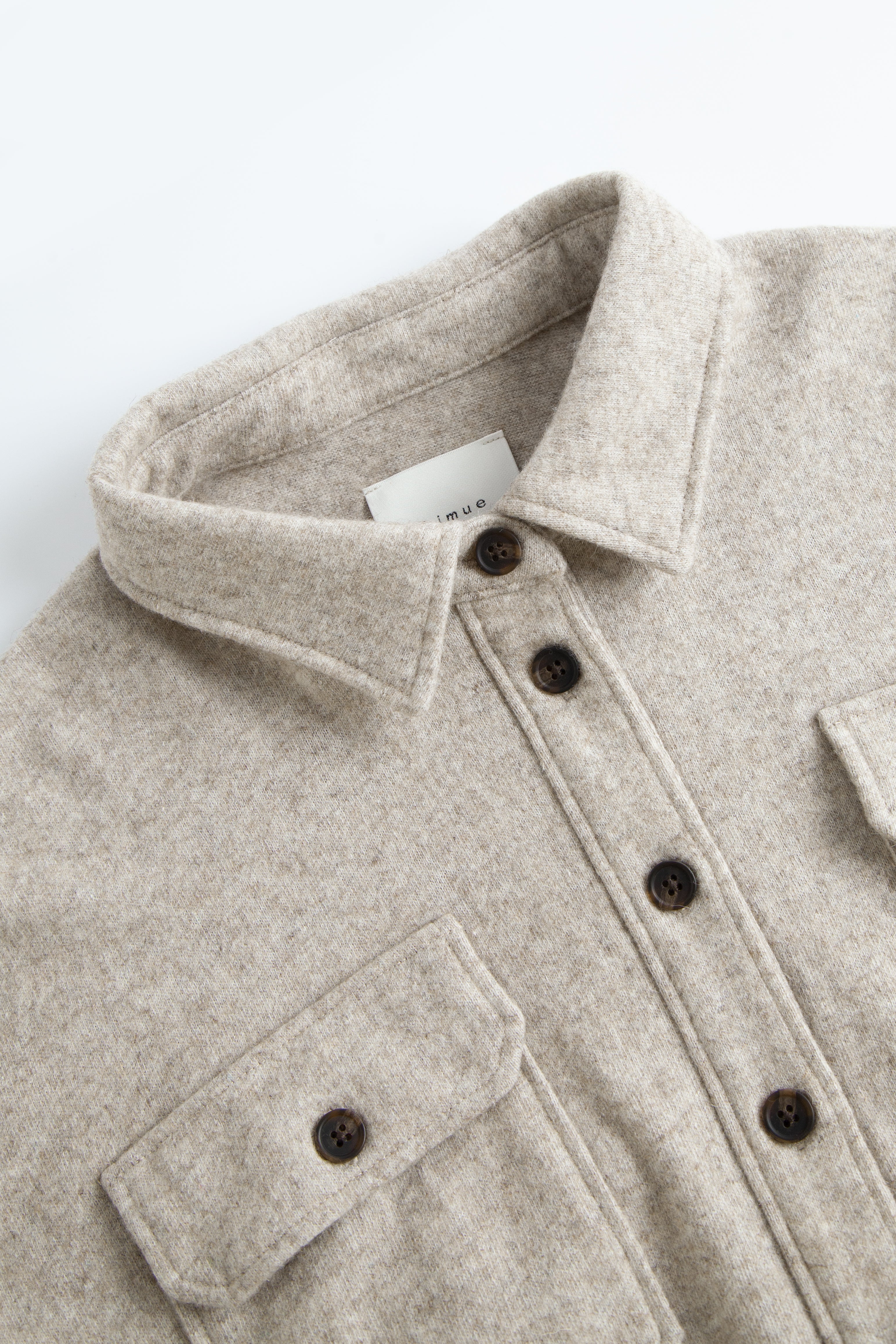 Brushed short blouson