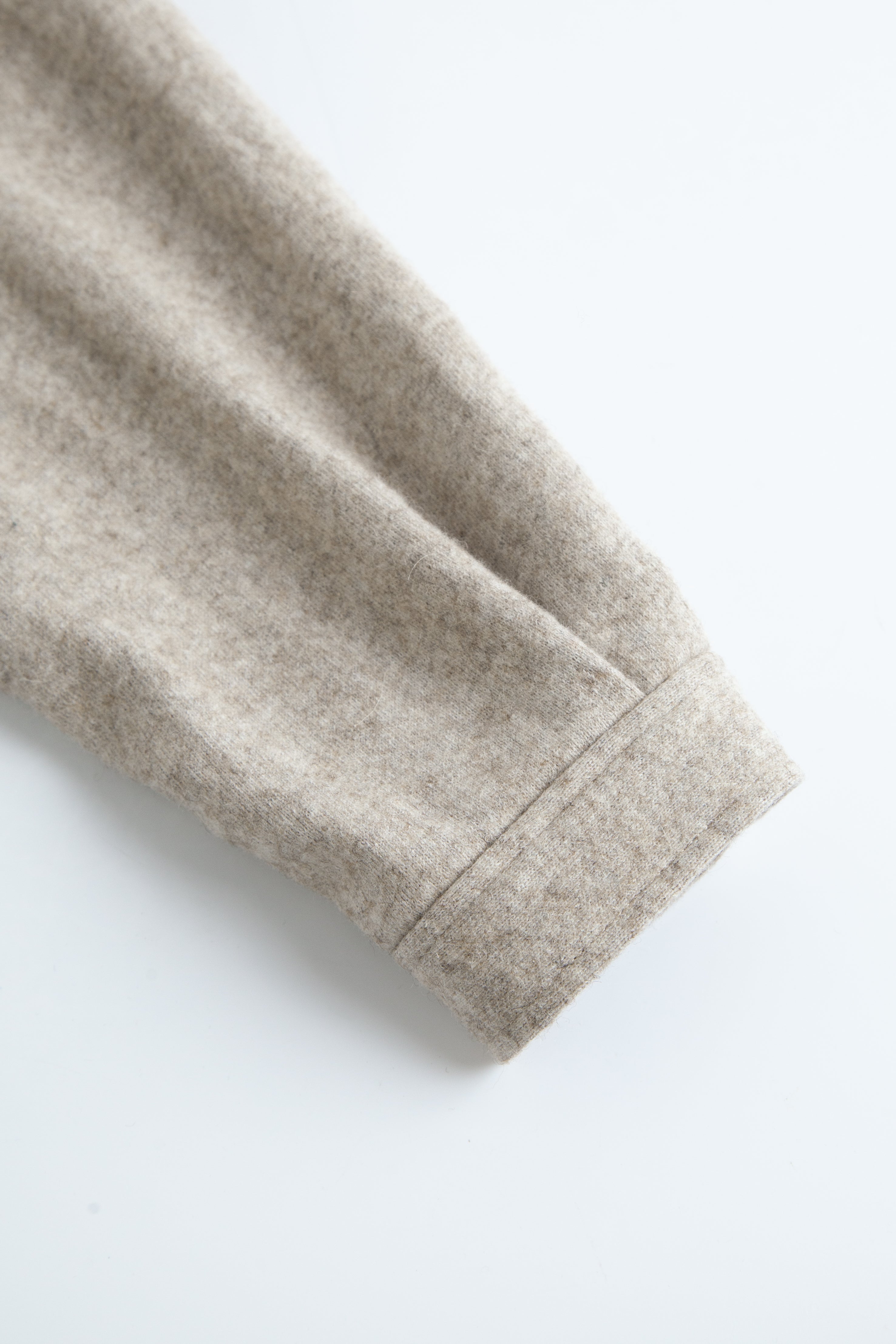 Brushed short blouson