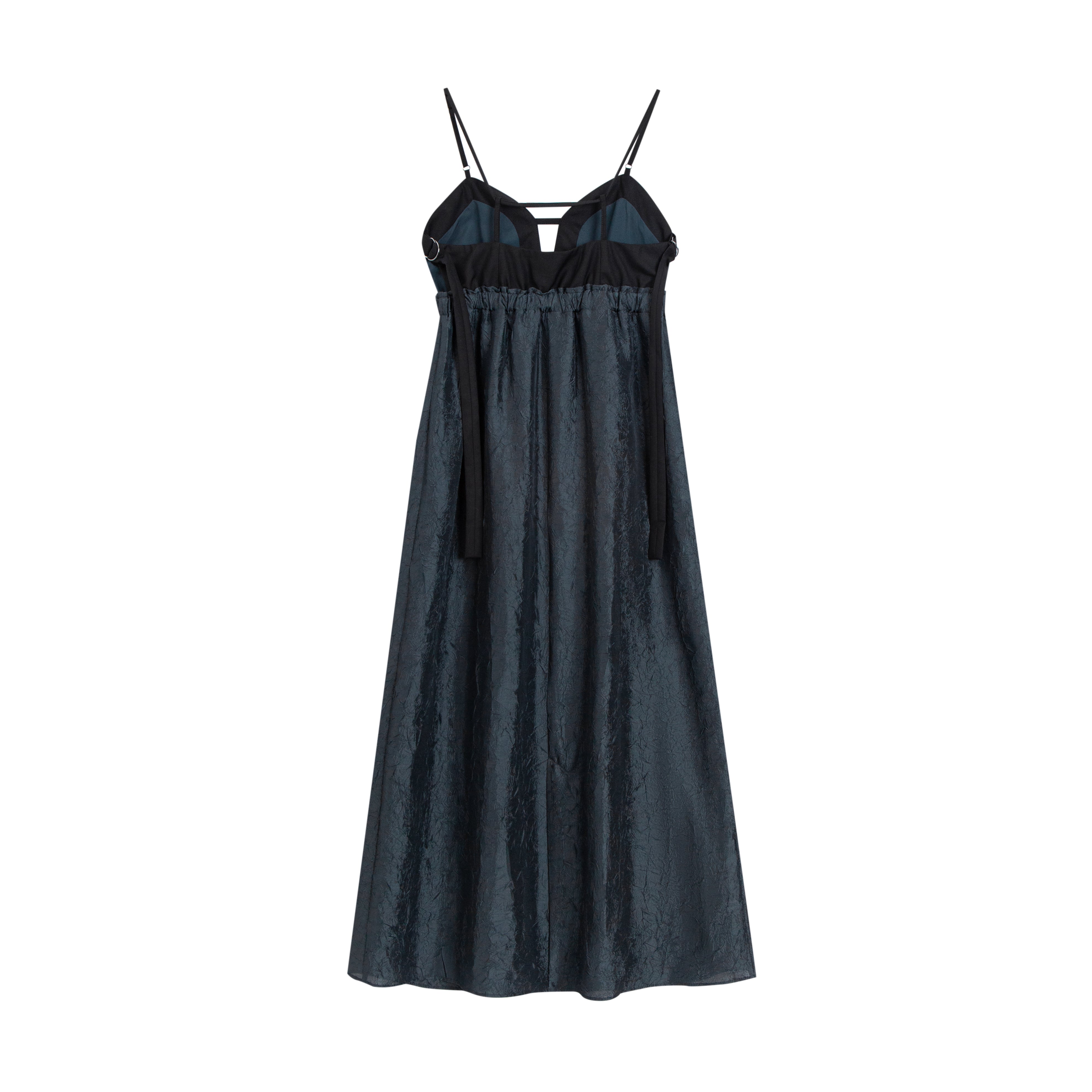 Jacquard combination camisole dress