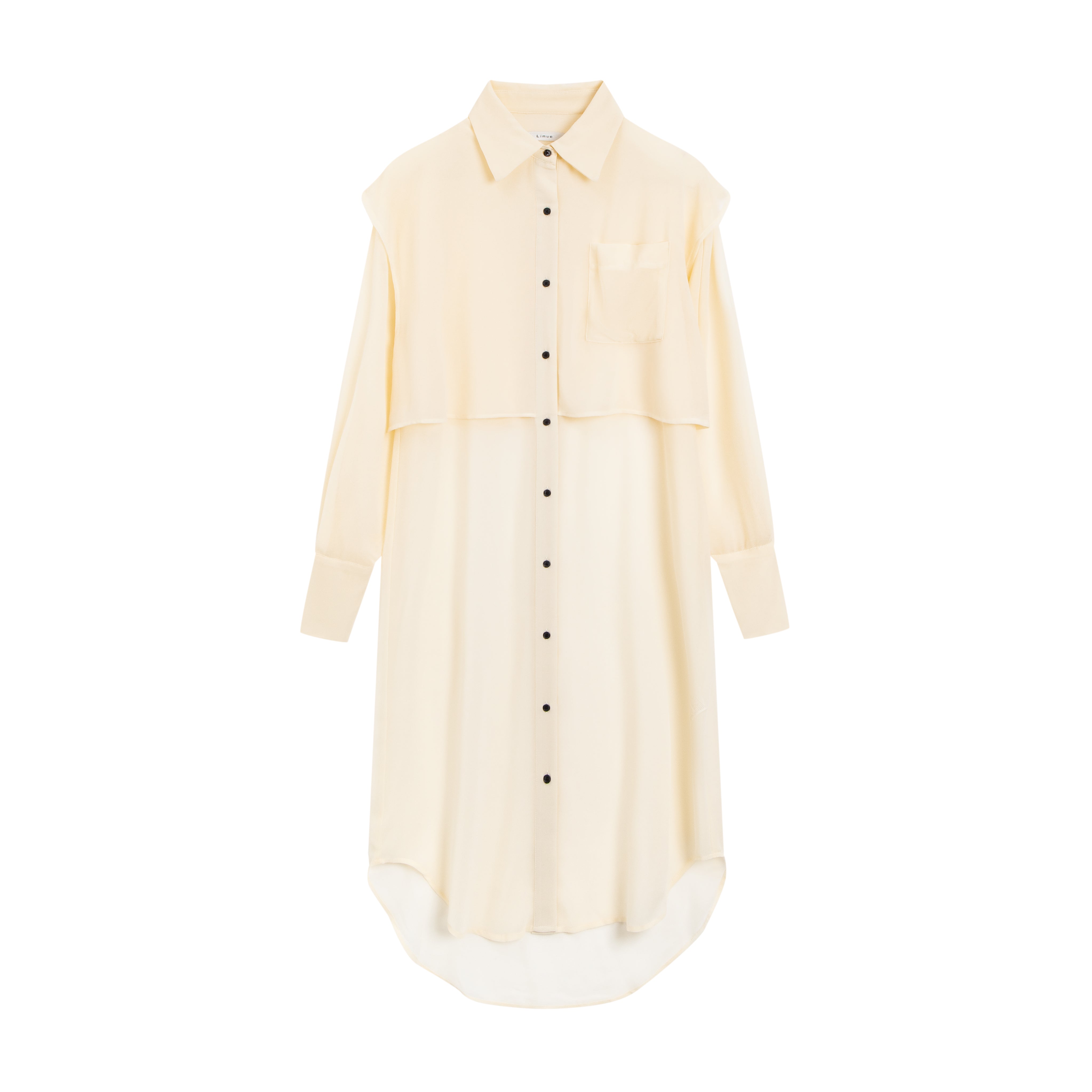 シアレイヤードシャツチュニック