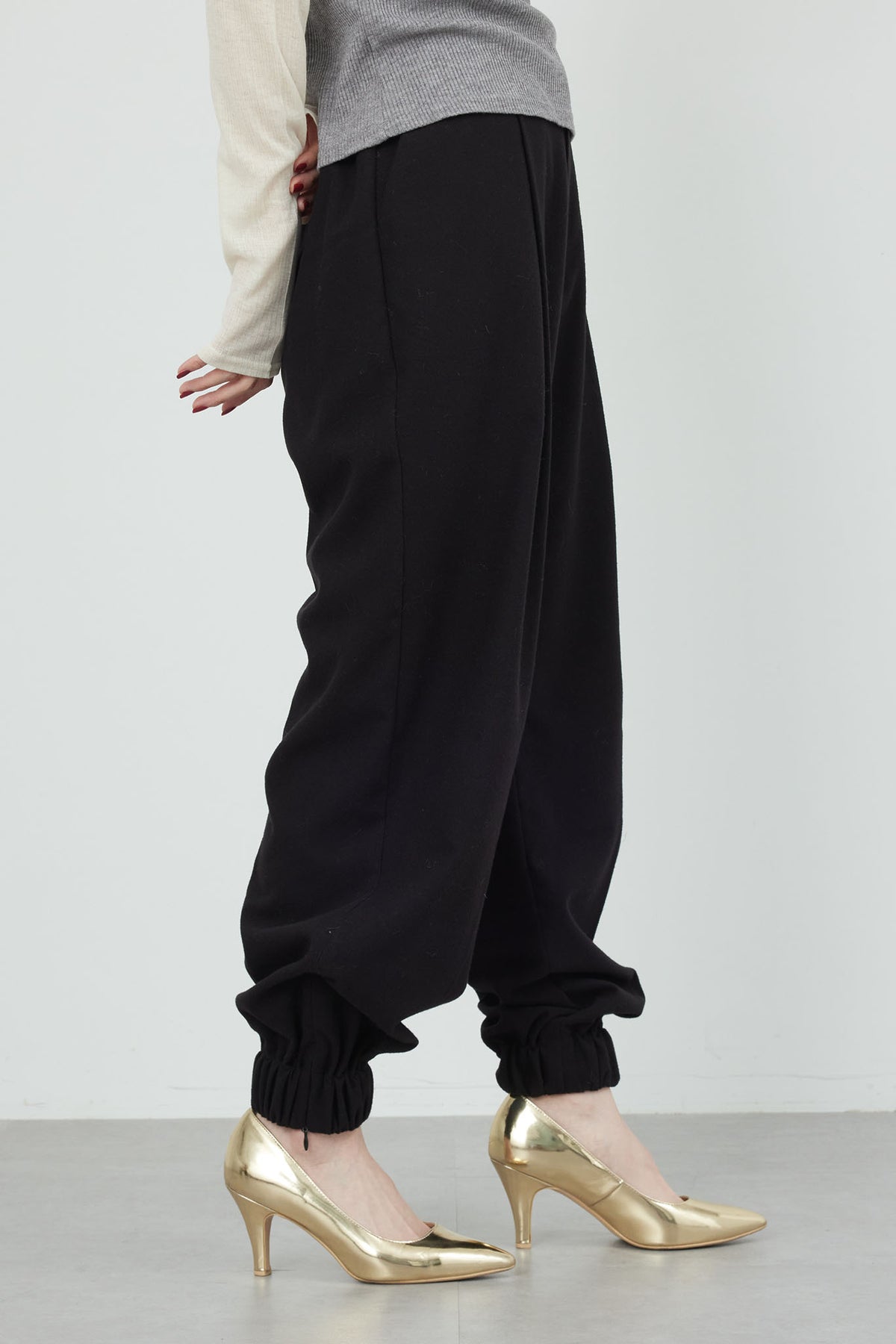Sarouel Tuck Pants