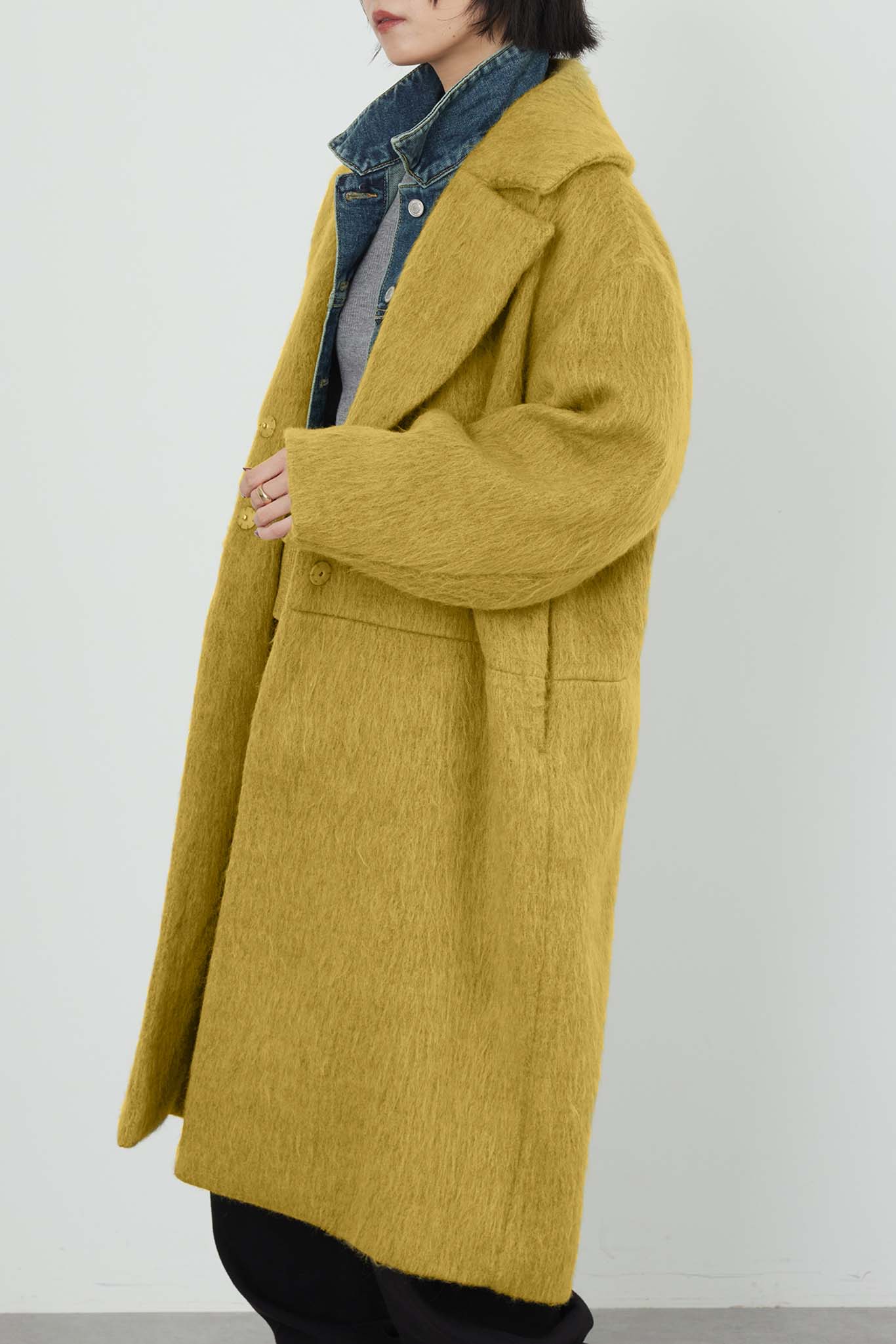 シャギーチェスターコート