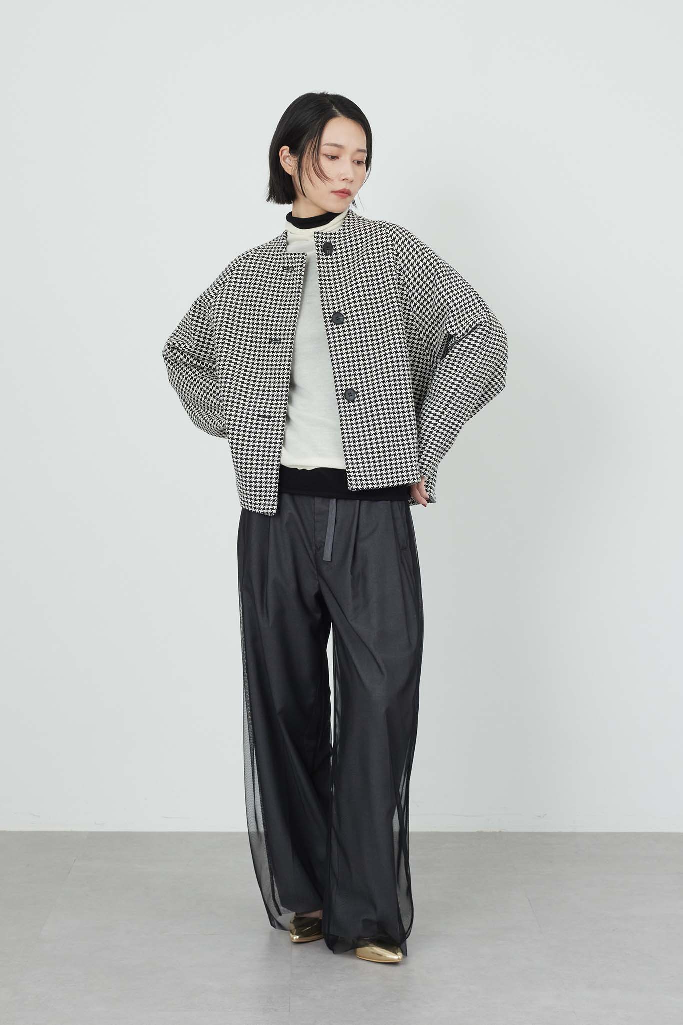 シアレイヤードパンツ