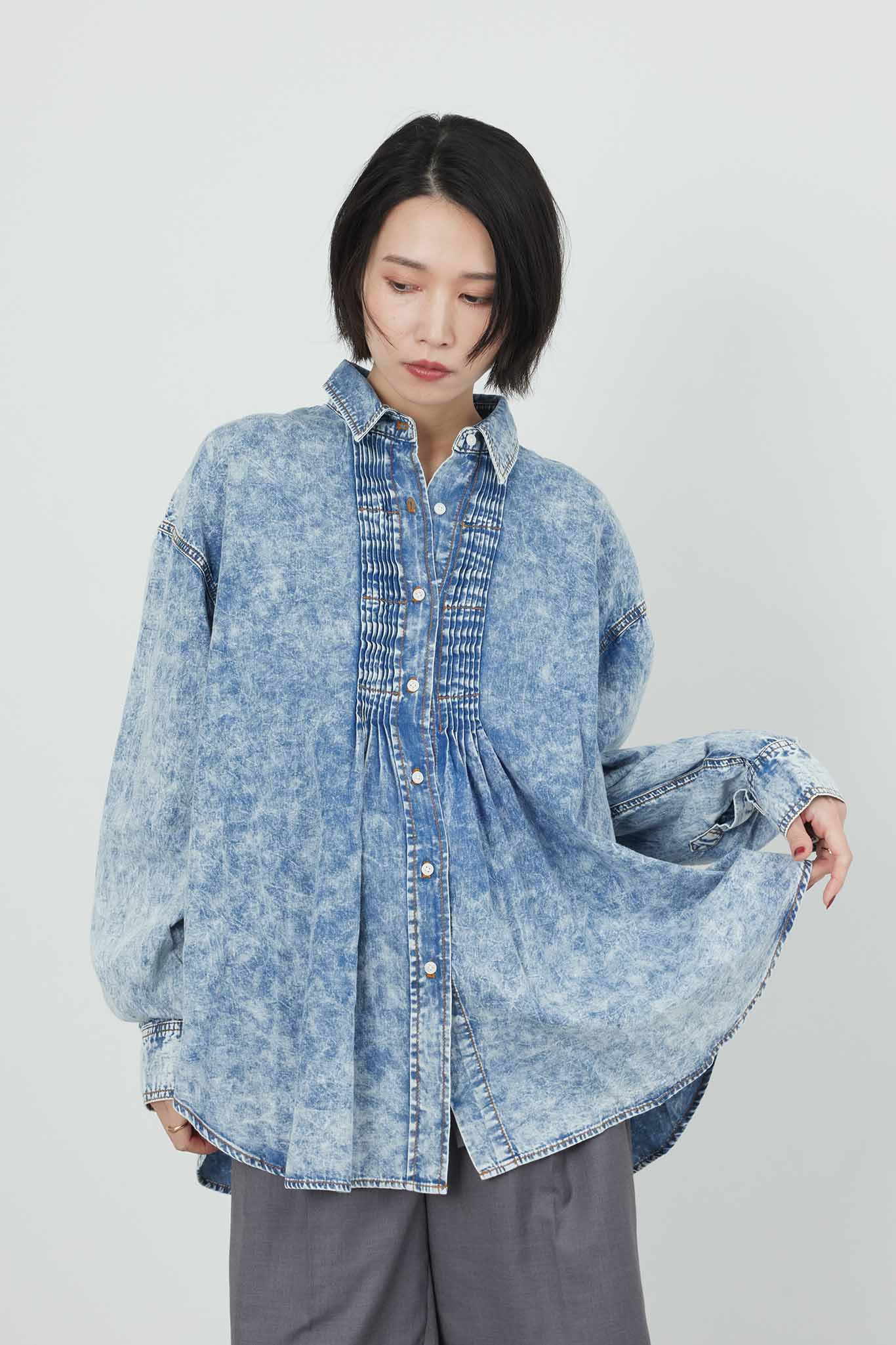 Pintuck Dungaree CPO Jacket