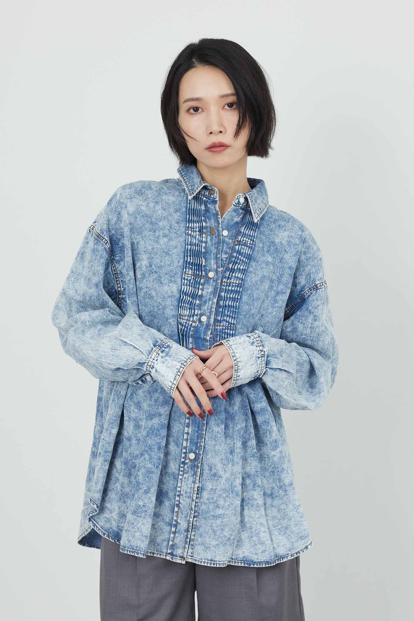 Pintuck Dungaree CPO Jacket