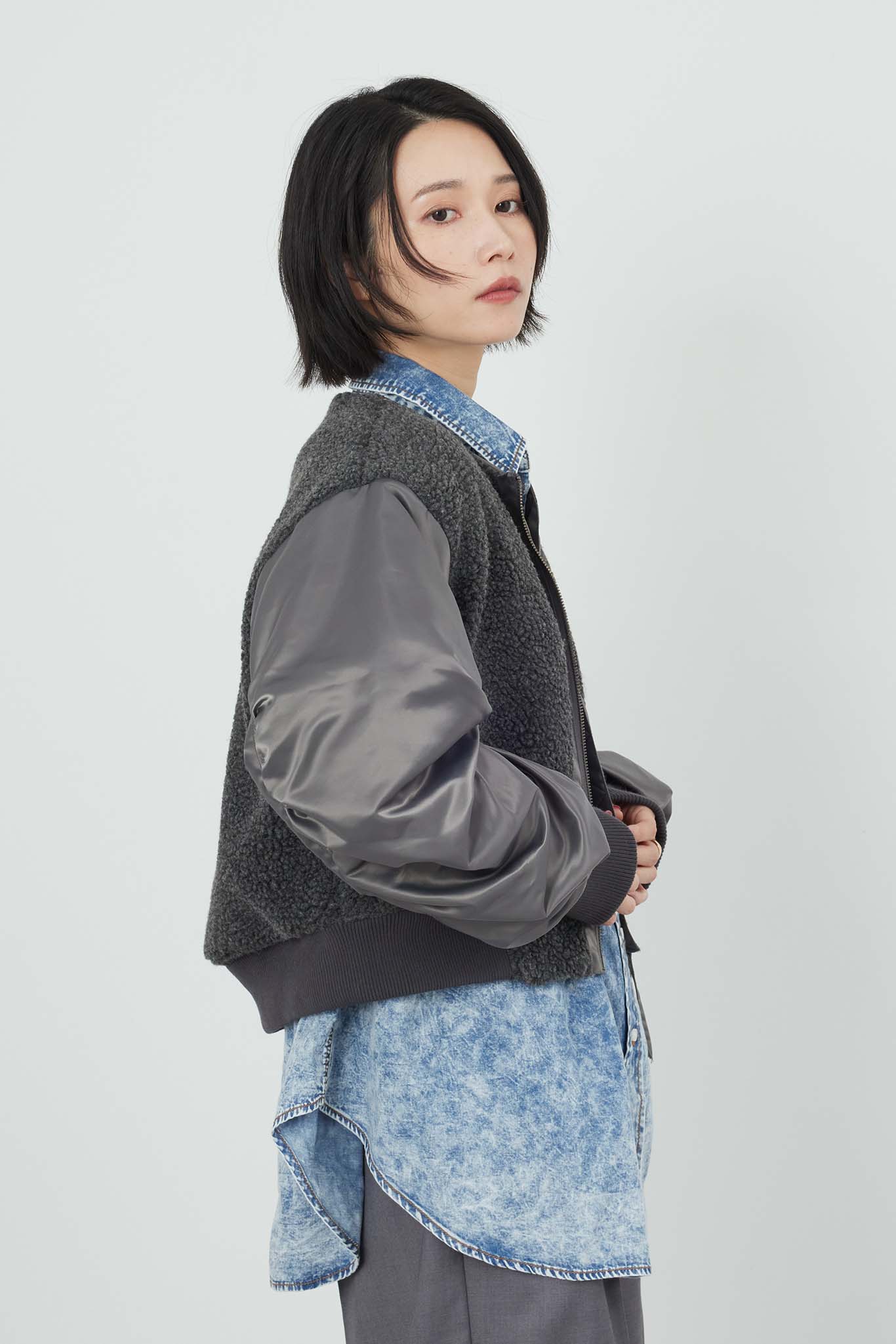 Pintuck Dungaree CPO Jacket