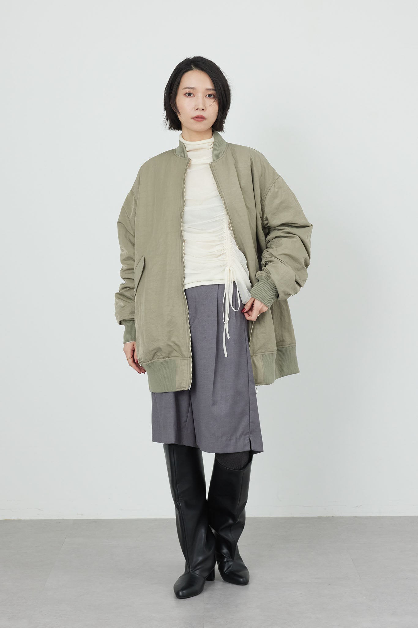 ロングMA1ブルゾン