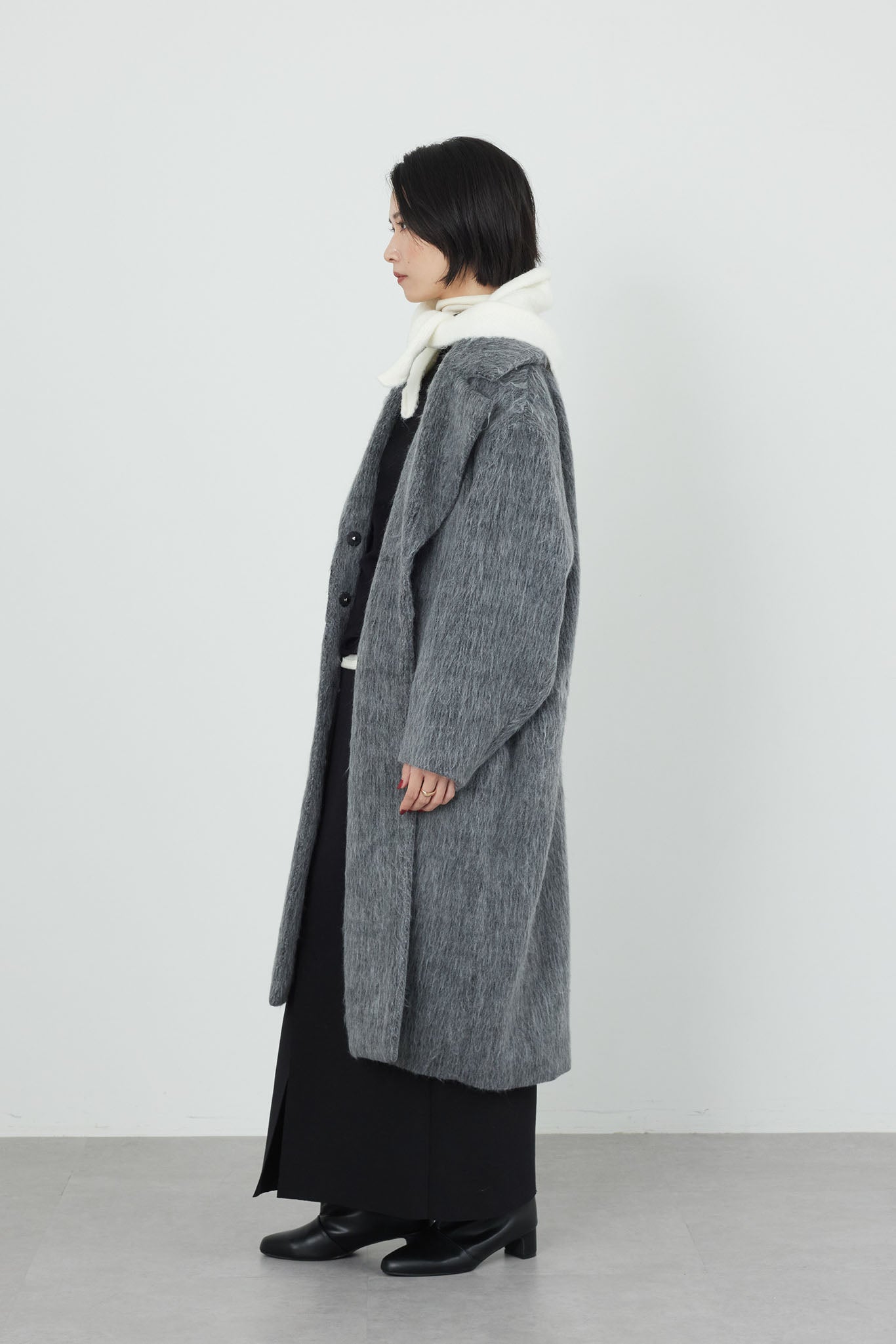 シャギーチェスターコート