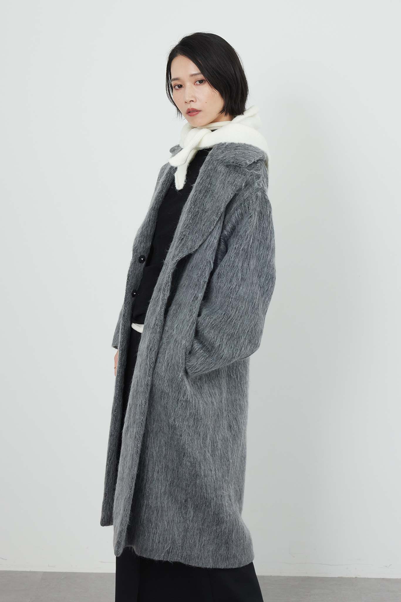 シャギーチェスターコート