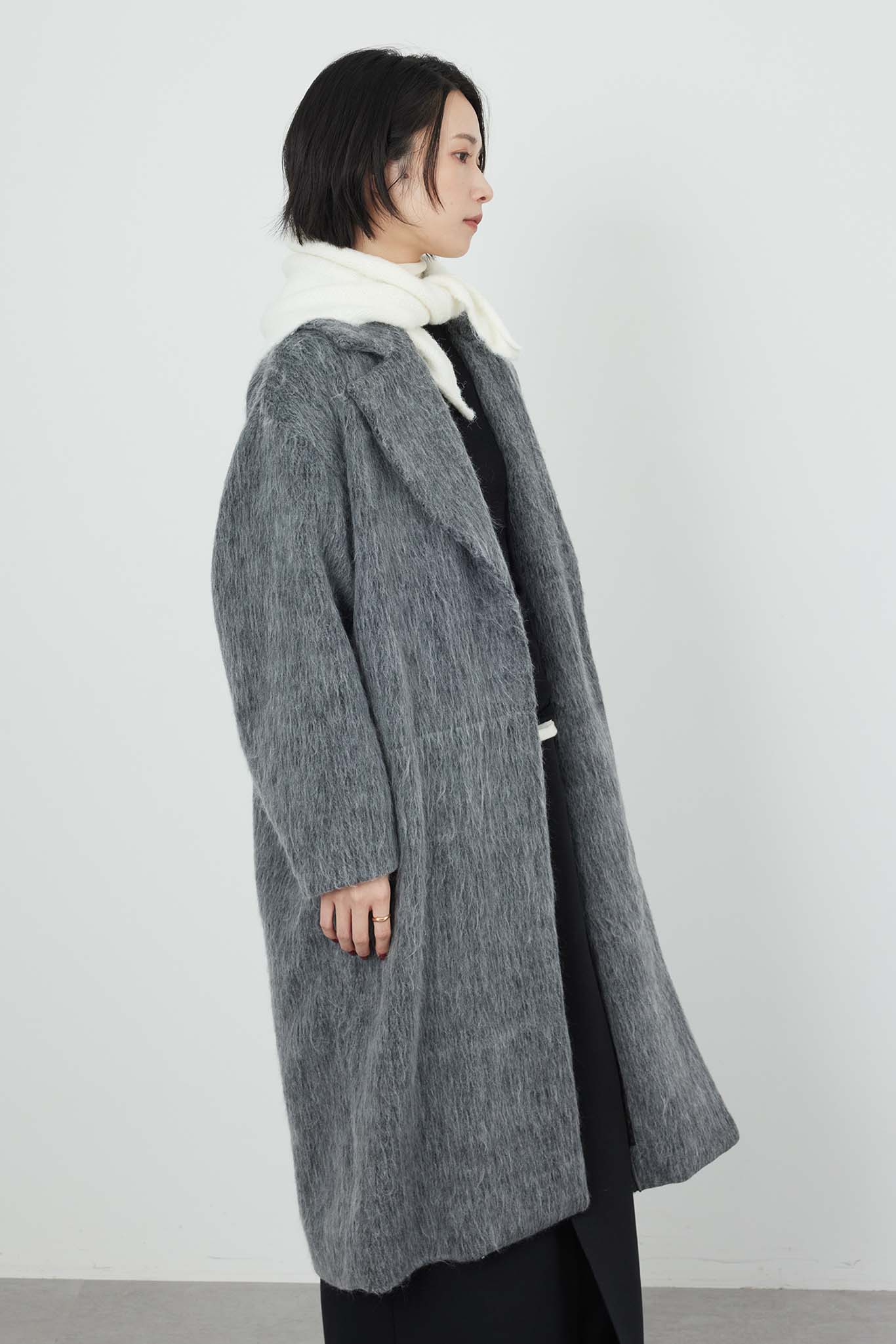 シャギーチェスターコート