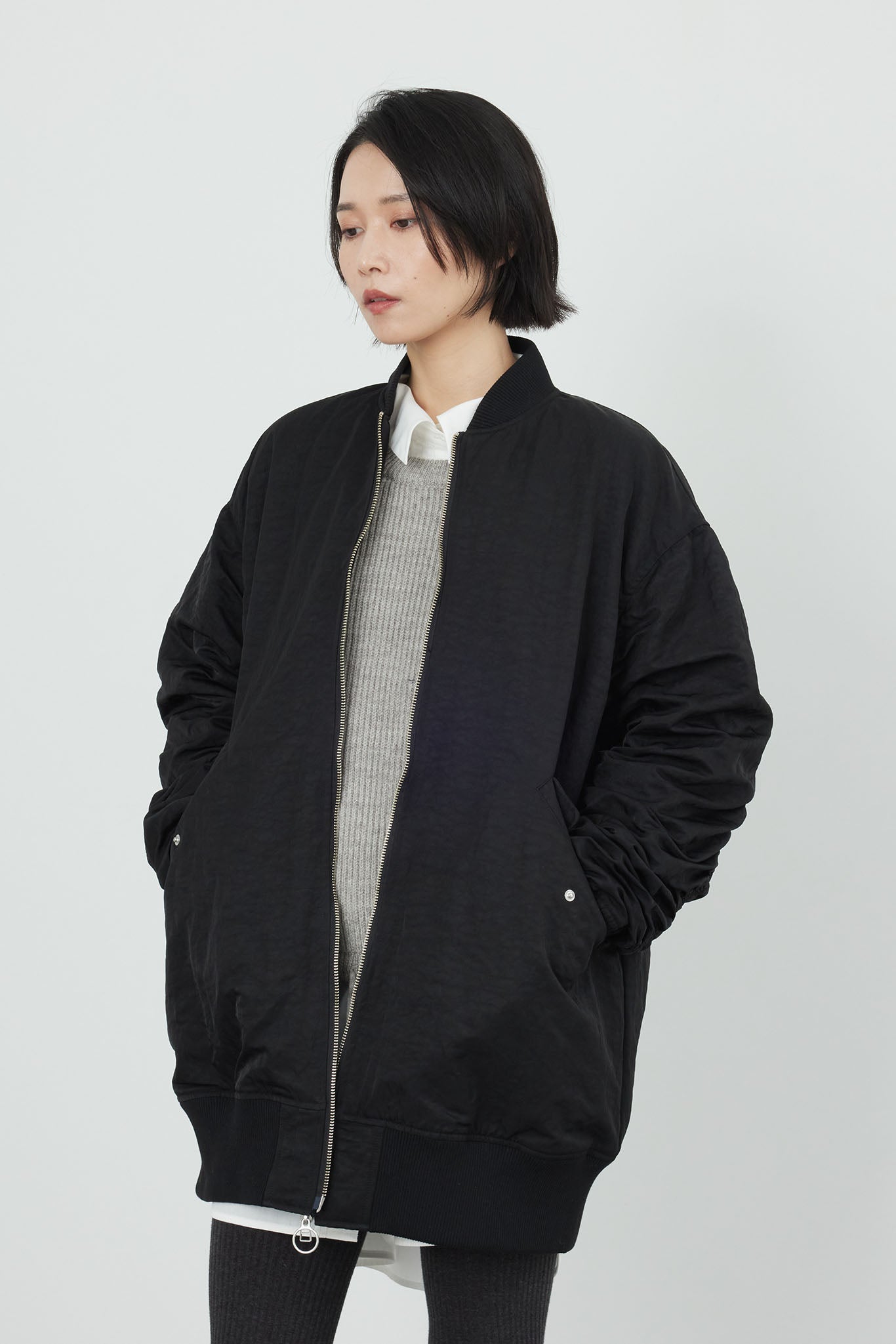 ロングMA1ブルゾン