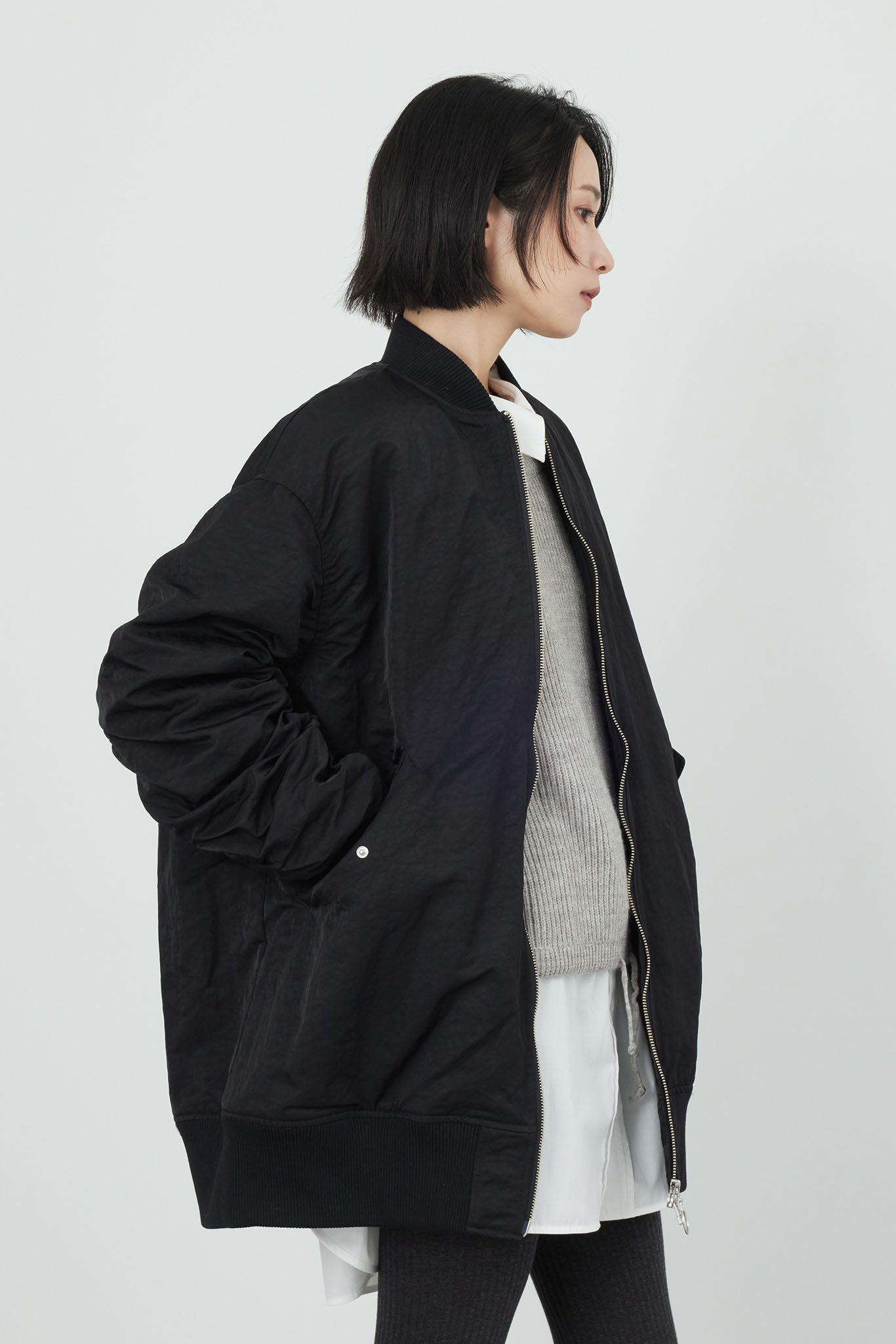 ロングMA1ブルゾン