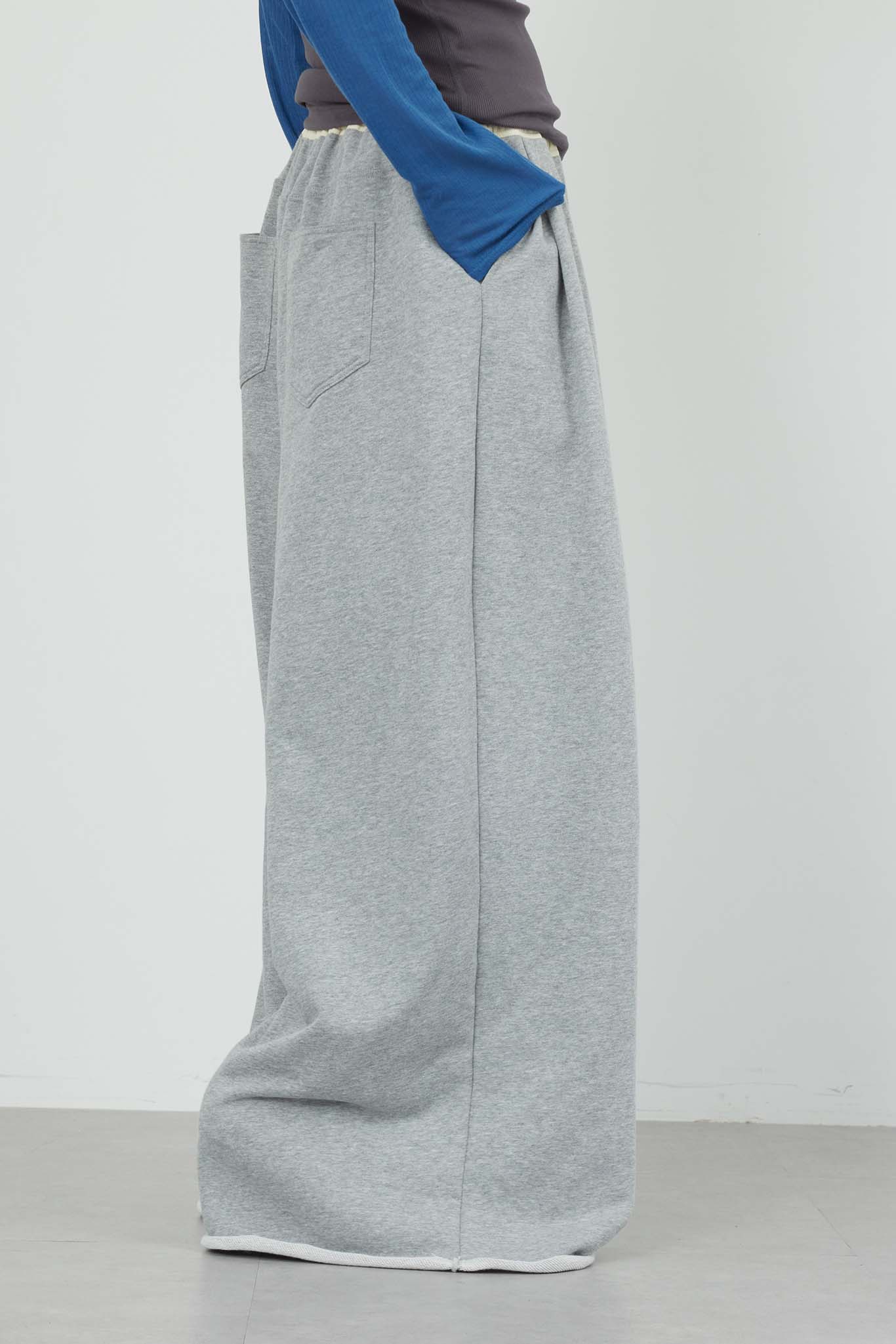 スエットワイドパンツ
