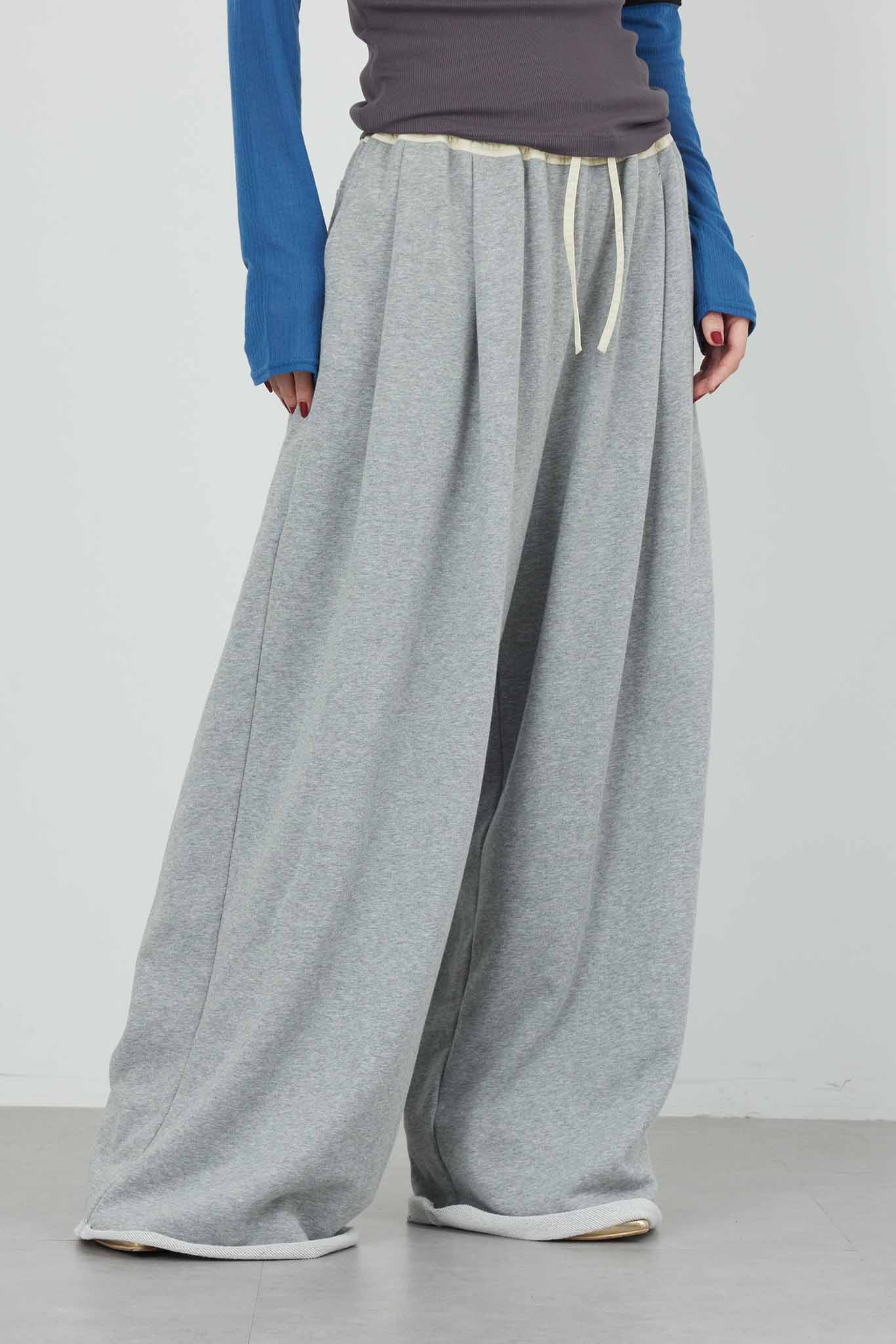 スエットワイドパンツ