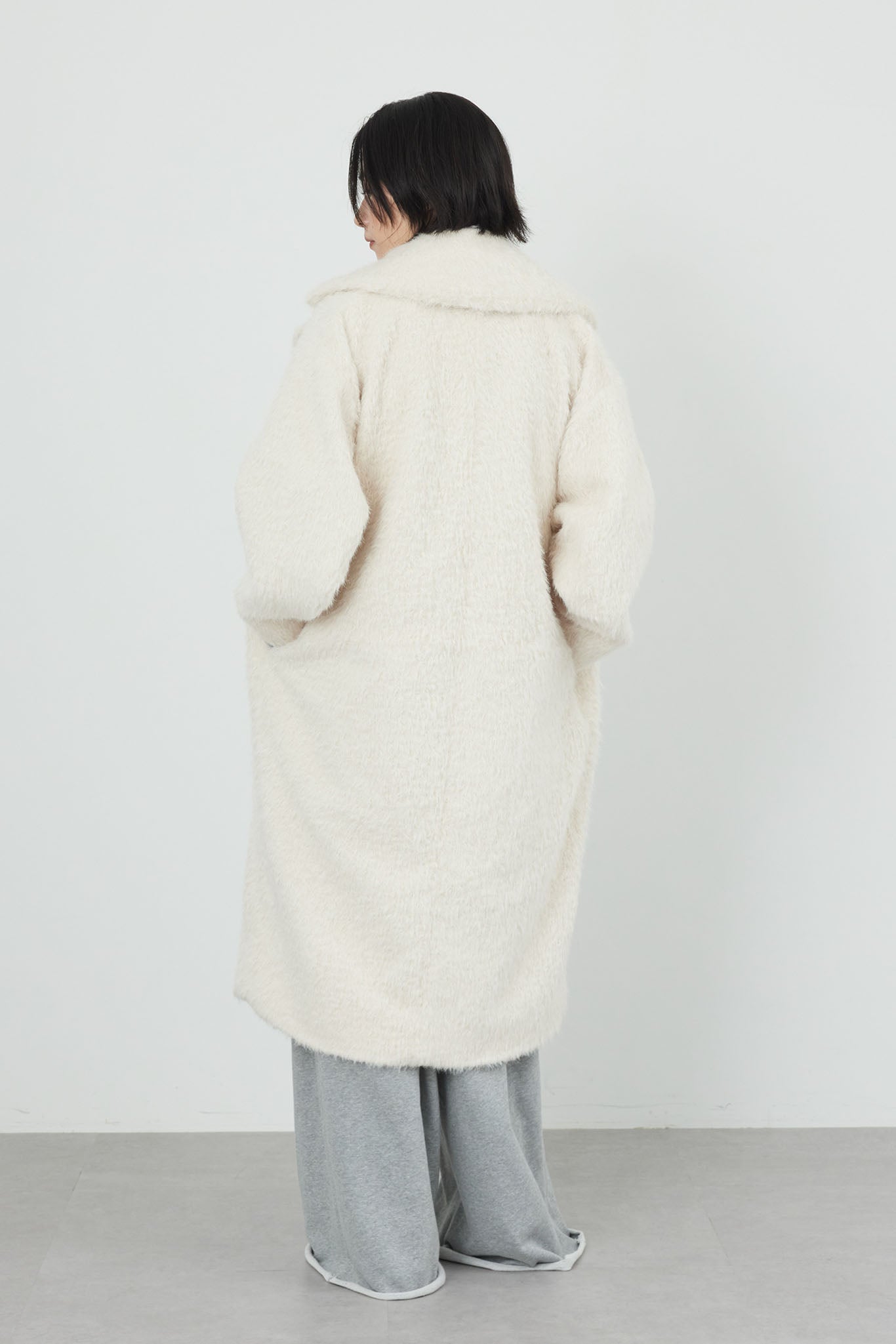 シャギーチェスターコート