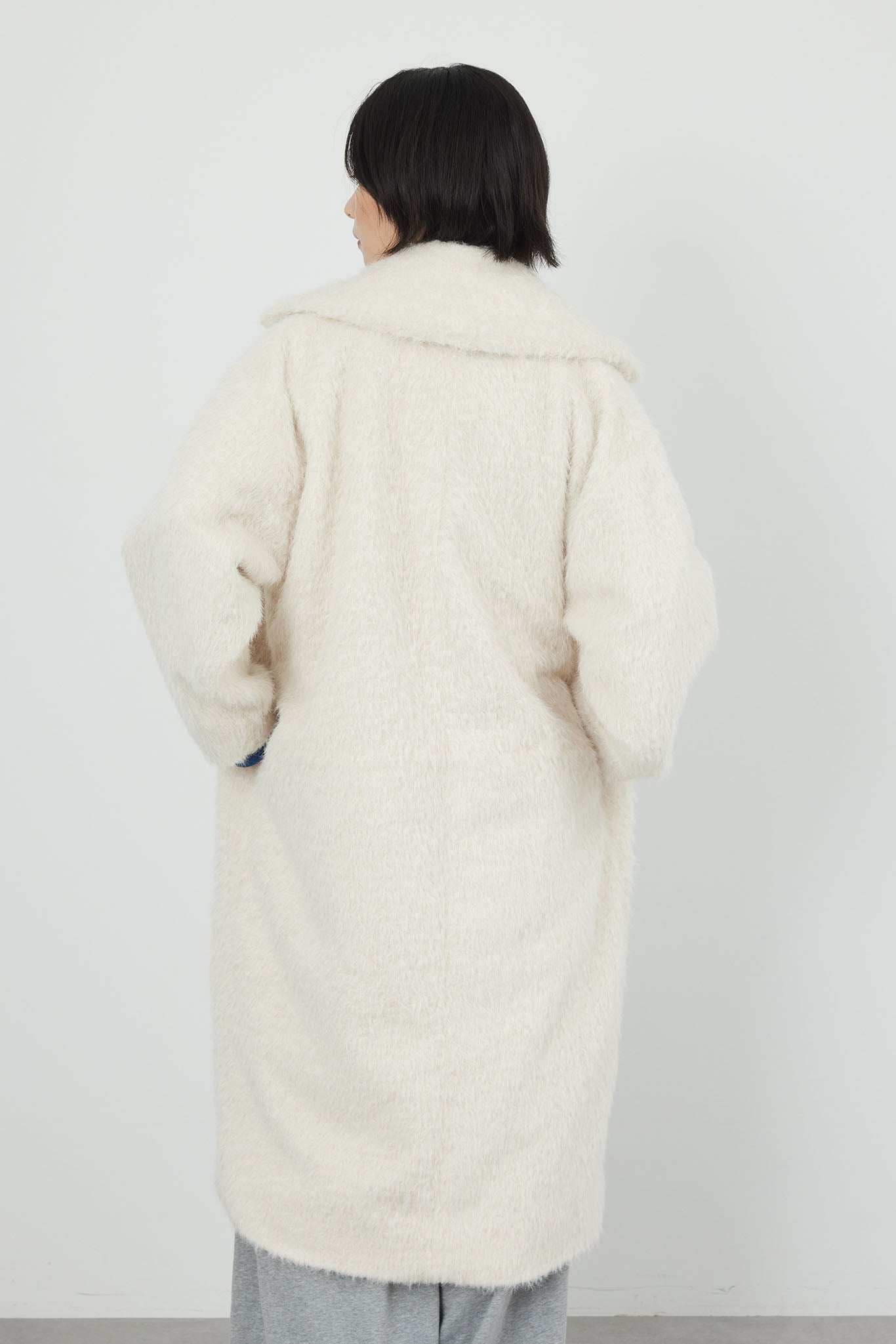 シャギーチェスターコート